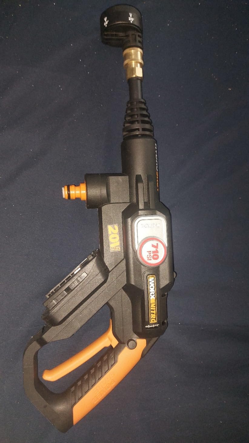 Worx Nitro Hydroshot 20V 710PSI Light-Duty Electric Pressure Washer customer photo 2