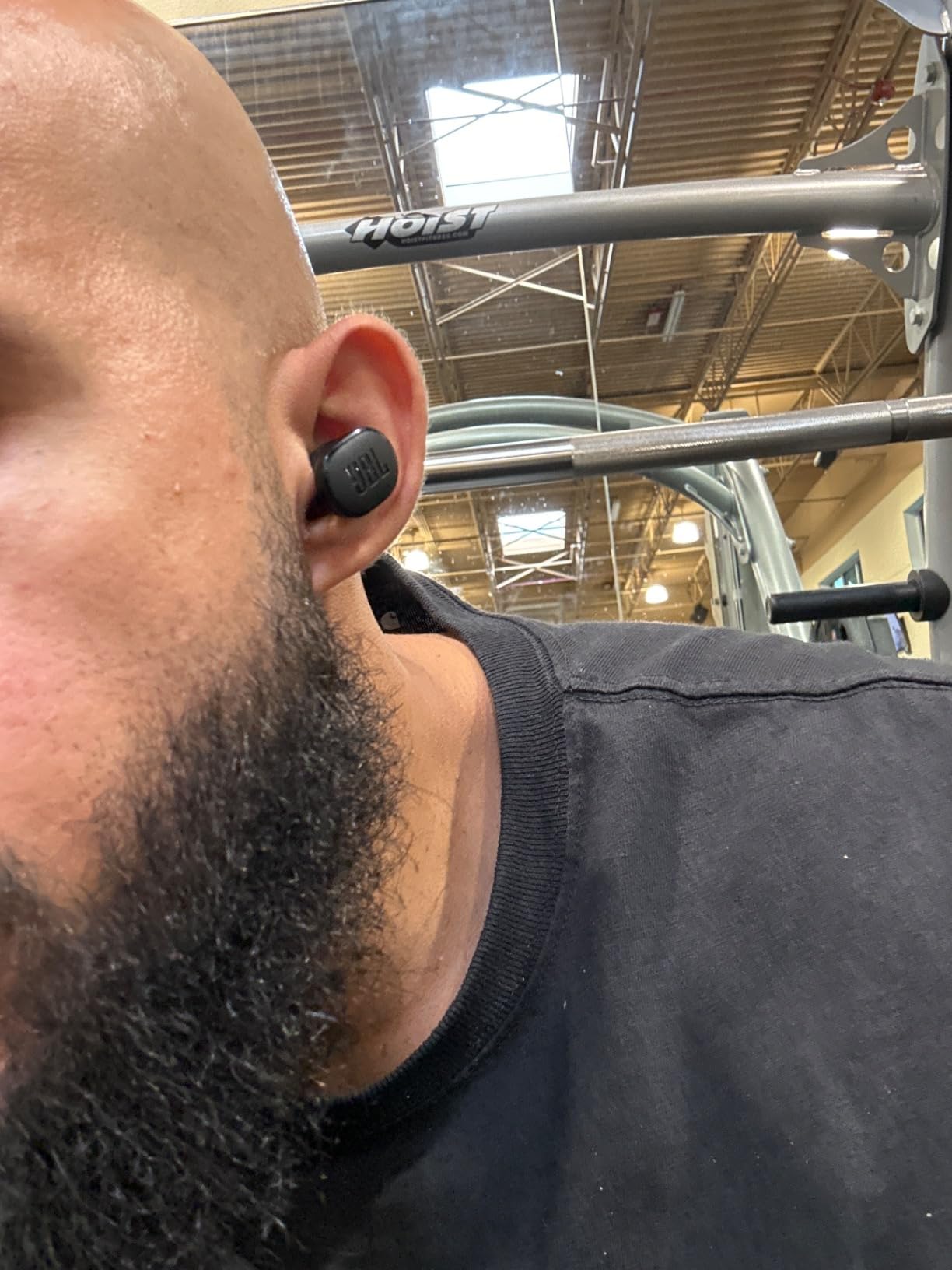JBL Tune Buds - True wireless Noise Cancelling earbuds, JBL Pure Bass Sound, Bluetooth 5.3, 4-Mic technology for Crisp, Clear Calls, Up to 48 hours of battery life, Water and dust resistant (Black) customer photo 2