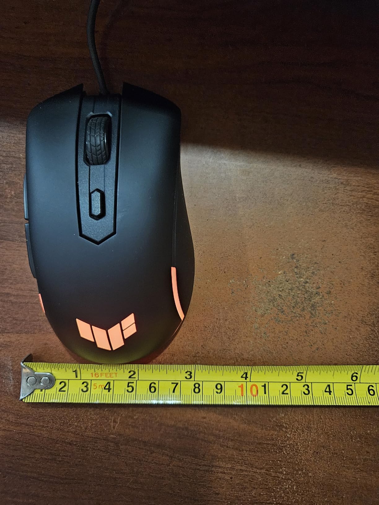 ASUS TUF Gaming M3 Gen II Wired USB Gaming Mouse – Right-Handed Ergonomic, 59g Lightweight, 8K DPI, IP56 dust & Water Resistance, Antibacterial Guard, 6 Programmable Buttons, PC/Mac Support - Black customer photo 1