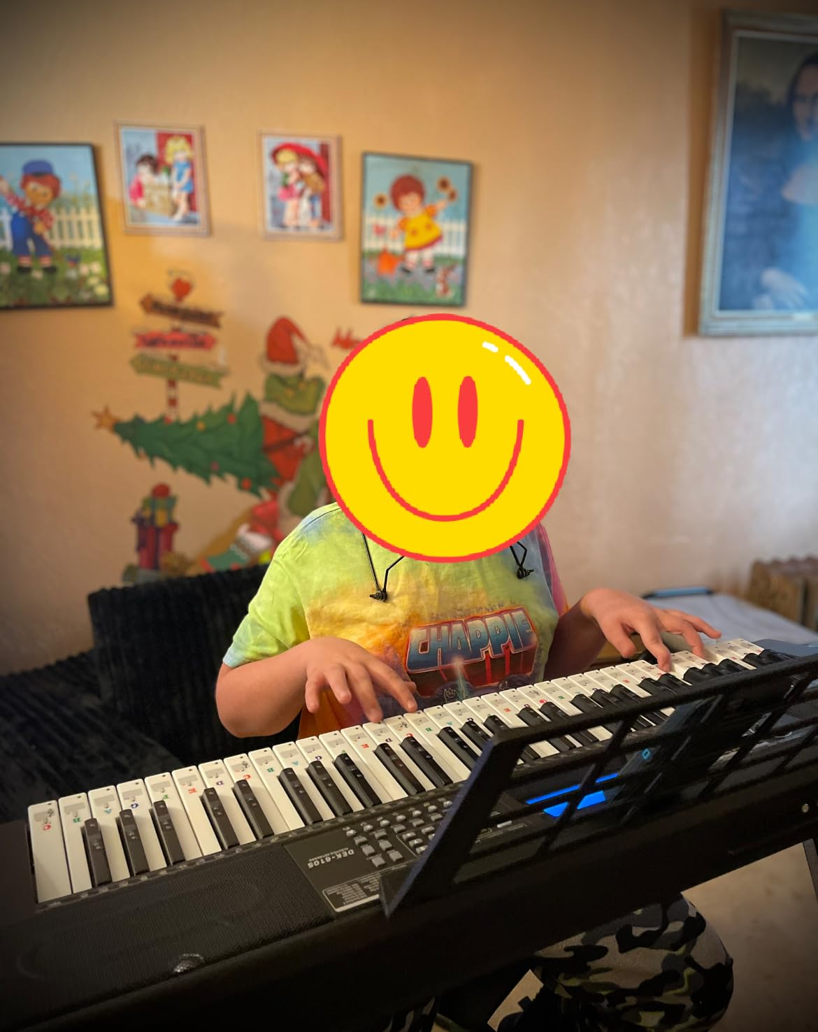 Donner 61 Key Keyboard Piano, Electric Piano Keyboard Kit with 249 Voices, 249 Rhythms - Includes Piano Stand, Stool, Microphone, Gift for Beginners, Black (DEK-610S) customer photo 1