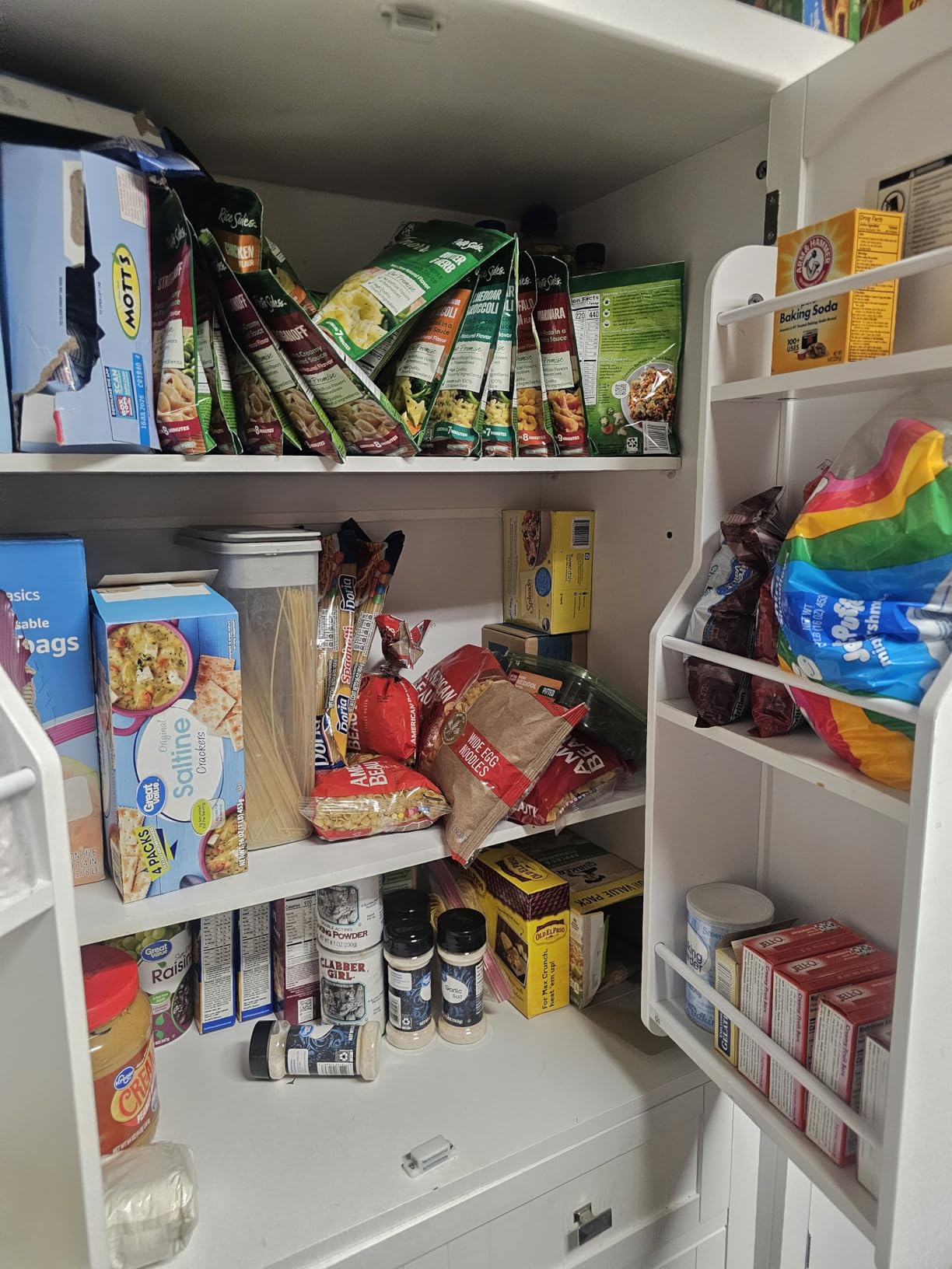 VASAGLE Pantry Cabinet, Freestanding Tall Cupboard with a Drawer customer photo 1