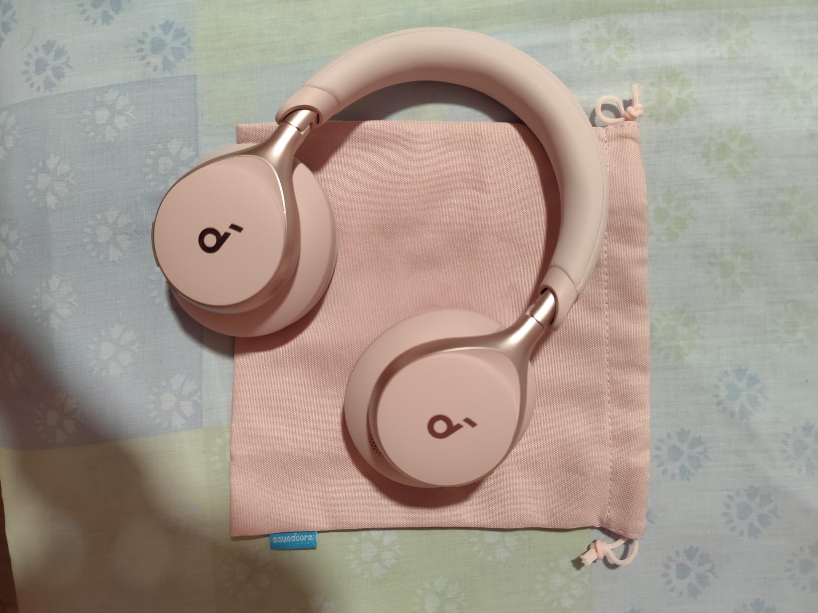 Soundcore Anker Space One ANC Over-Ear Headphones | Active Noise Cancelling, Comfortable Fit, Bluetooth, 40H ANC Playtime, App Control, LDAC Hi-Res, 3 Mics with AI, Travel-Ready customer photo 1