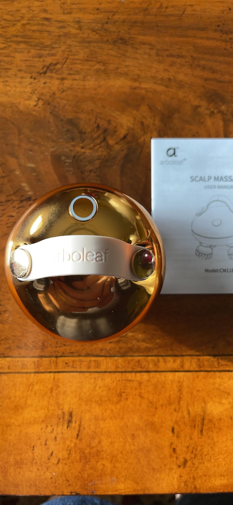 arboleaf Electric Scalp Massager Head Massager Scalp Stress Relax, 5 in 1 Kneading 128 Massage Nodes, Waterproof Hair Massage with 8 Removable Claws Cat Scratcher, Gift for Dad Mom customer photo 1