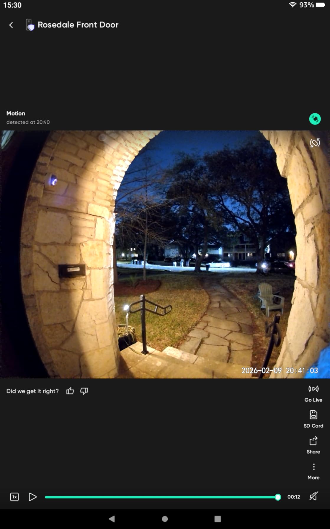 WYZE Wired Doorbell Camera v2 (Existing Doorbell Wiring Required), 2K HD | Security Video Doorbell, Color Night Vision, 2-Way Audio, Package Monitor, Works with Alexa & Google Assistant customer photo 1