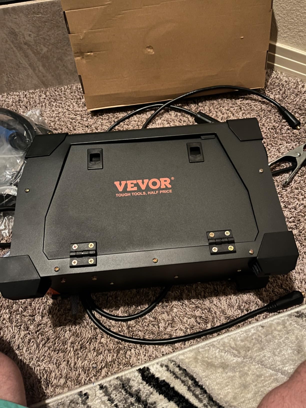 VEVOR MIG Welder, 3 in 1 270 Amp Welding Machine, 110 220V MIG Lift TIG Arc Welder, Portable Lift TIG Welder ARC Welder with IGBT DC Inverter, LCD Digital Display, Welder Torch and Welding Wire customer photo 2