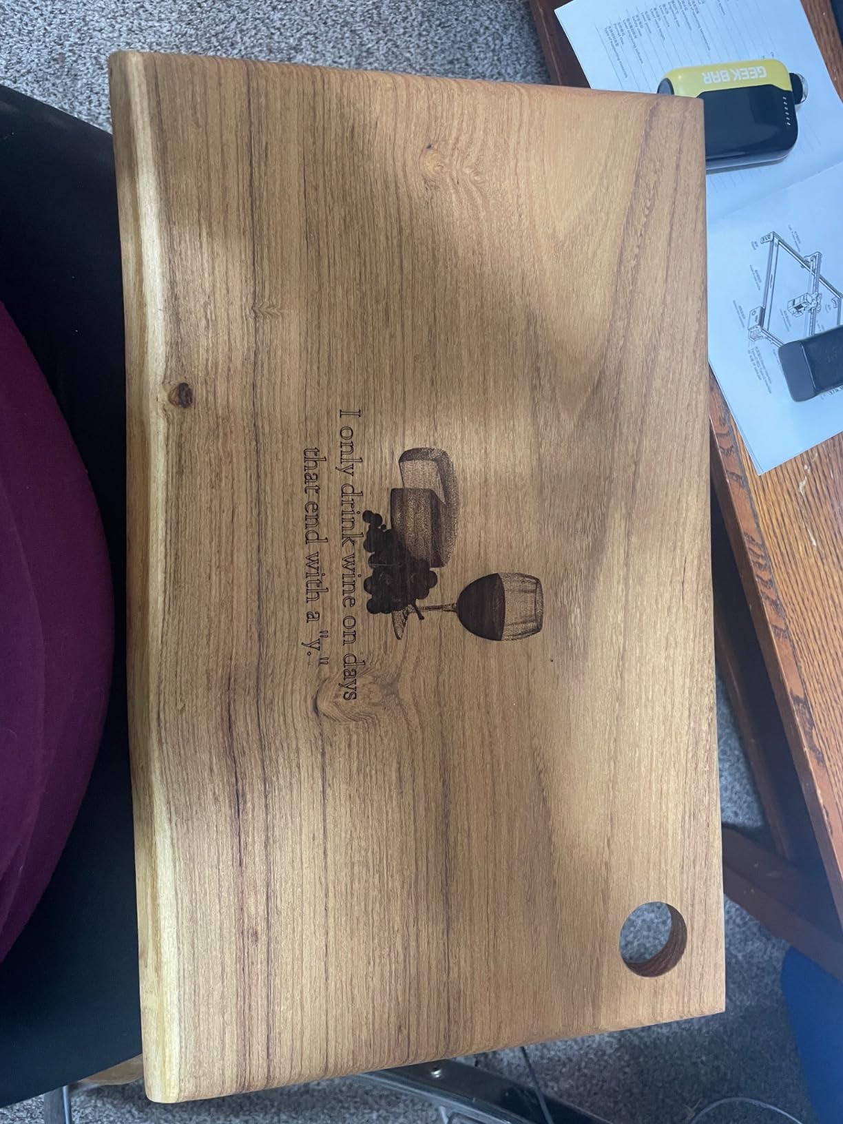 Creality Laser Engraver Machine 10W Output Power, 72W DIY Laser Engraving Machine 0.06mm High Precision Laser Cutter and Engraver for Wood and Metal, Paper, Acrylic, Glass, Leather customer photo 1