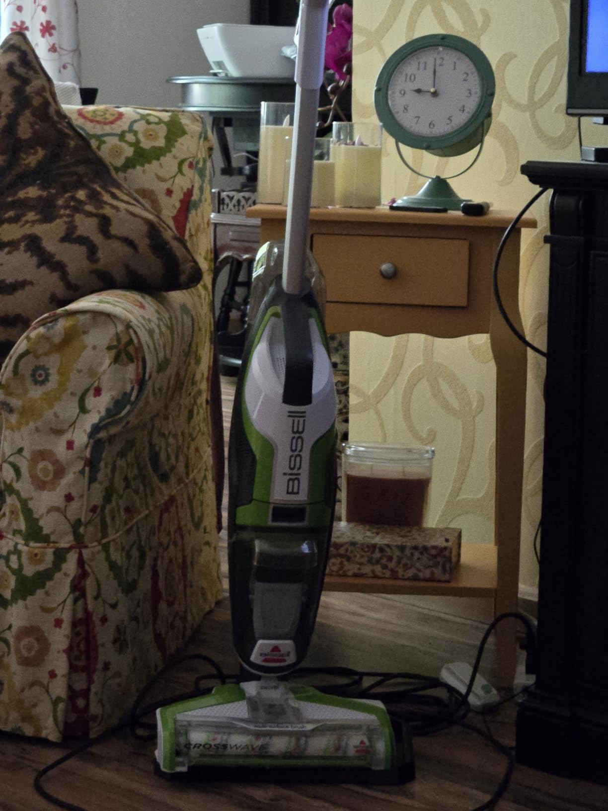 Bissell Crosswave Turbo Vacuum Mop All in One Wet and Dry Vac Combo Hard Floor & Area Rug Cleaner, 3888A | Turbo suction for deep cleaning; all-in-one wet/dry vac combo; cleans hard floors and area rugs customer photo 1