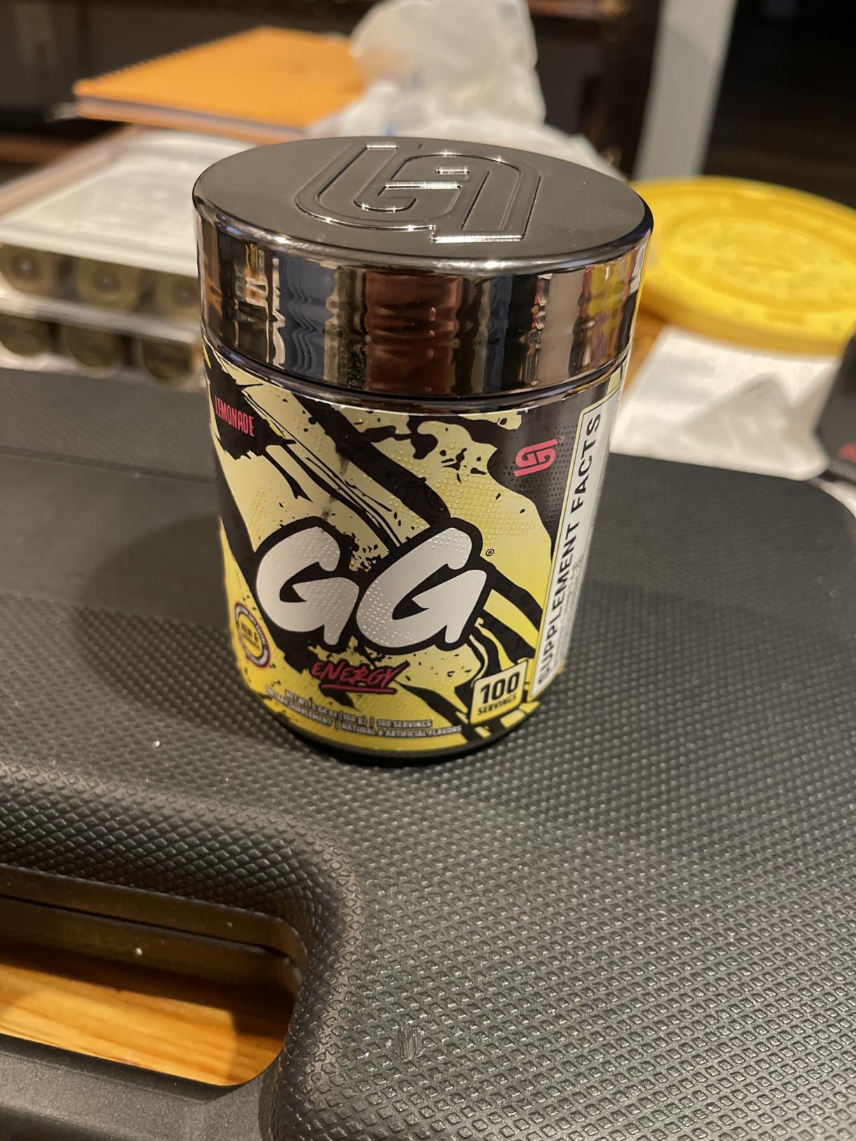 Gamer Supps GG Energy - Lemonade (100 Servings) - Keto Friendly Gaming Energy and Nootropic Blend, Sugar Free + Caffeine + Vitamins + Immune Support, Powder Drink customer photo 1