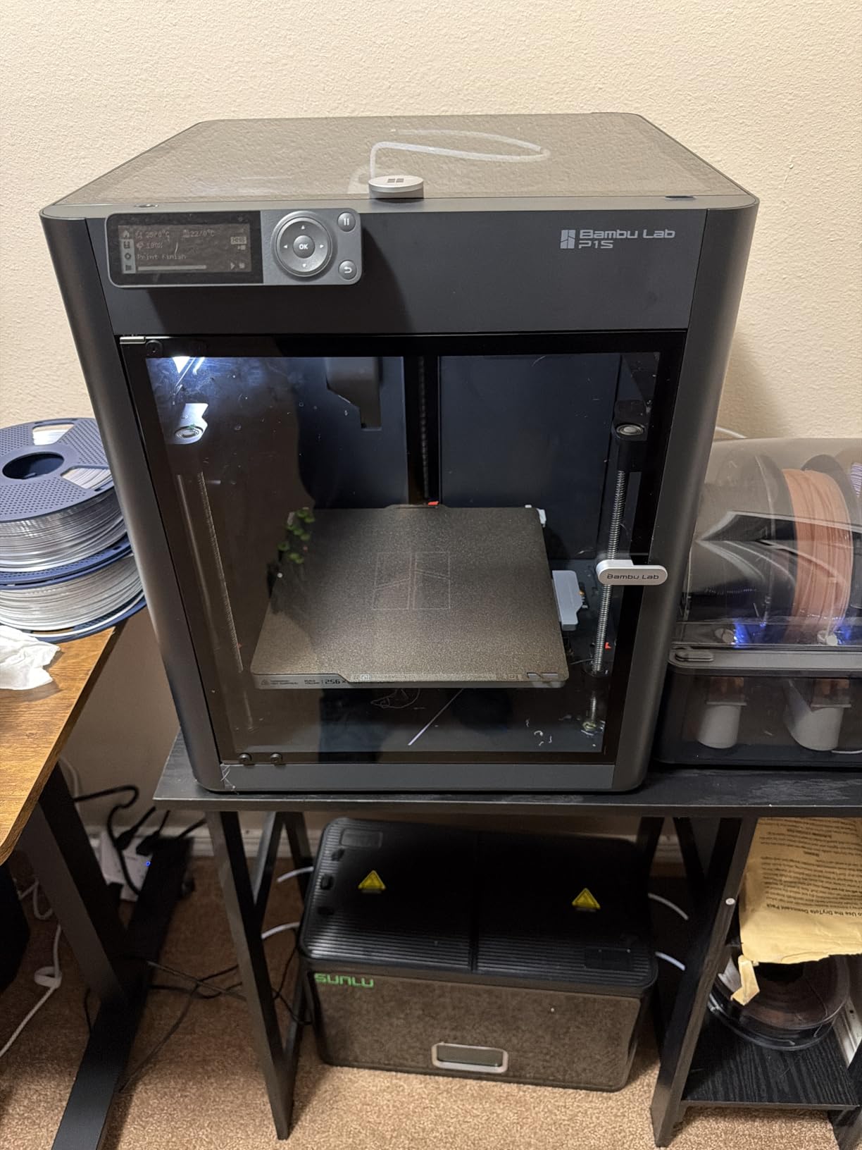 Bambu Lab P1S Combo, P1S 3D Printer and AMS, Multi-Color 3D Printing | MakerWorld Model Library, Multi-Color 3D Printing, High Speed & Precision CoreXY 3D Printer, Auto Bed Leveling, Ready-to-Use customer photo 1