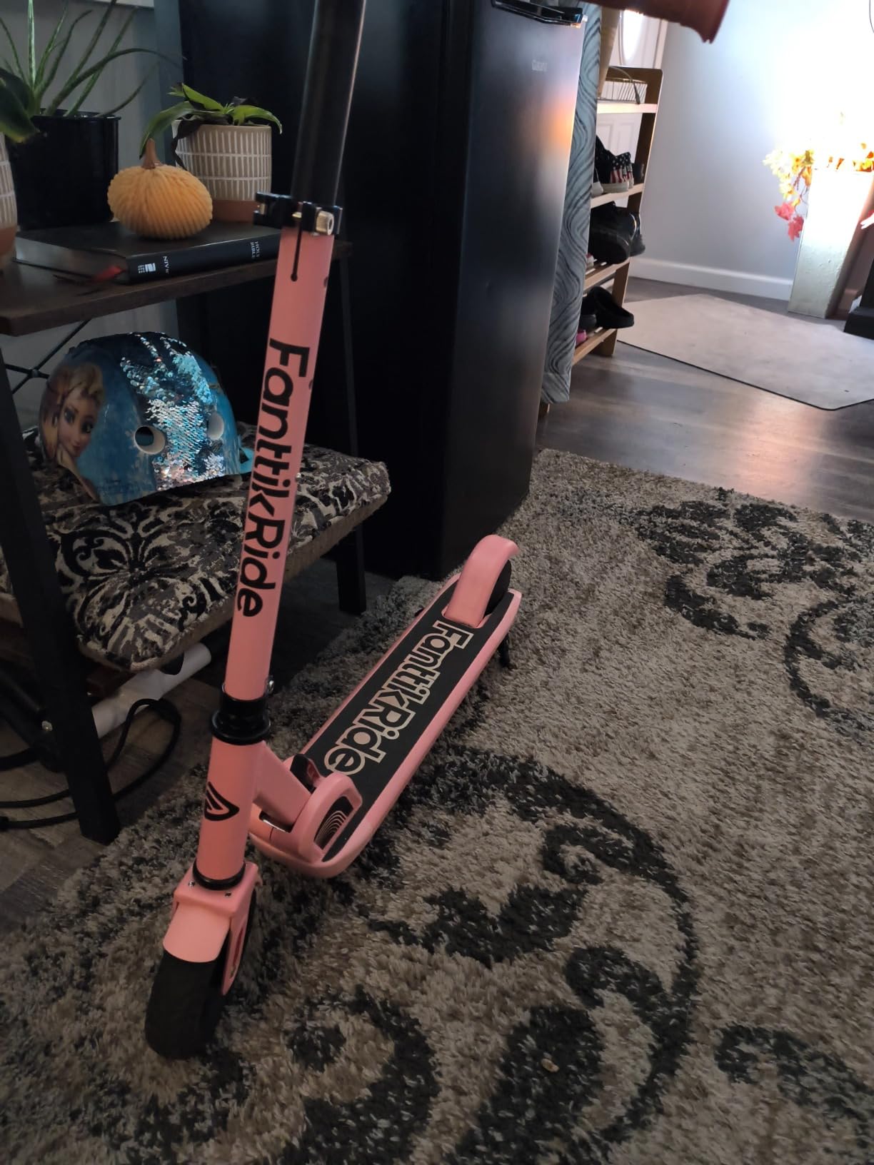 FanttikRide C9 Kids Electric Scooter Ages 8-12, Foldable Design, Fits 3.9-5.2 ft Kids, 2 Safe Speed Modes 6/10 MPH, 3 Adjustable Heights, 132 lbs Capacity, 5 Miles Range customer photo 1