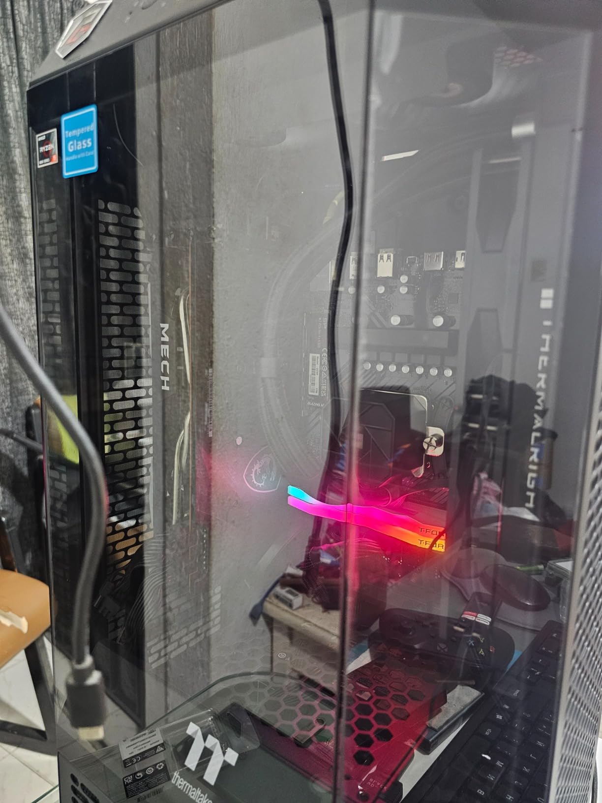 ASRock B650M-HM.2+ AMD AM5 Micro-ATX Motherboard, Supports AMD Ryzen 9000/8000/7000 Series Processors, DDR5 6400+ (OC), PCIe 5.0 M.2, Gigabit LAN, 6+1+1 Power Phase customer photo 1