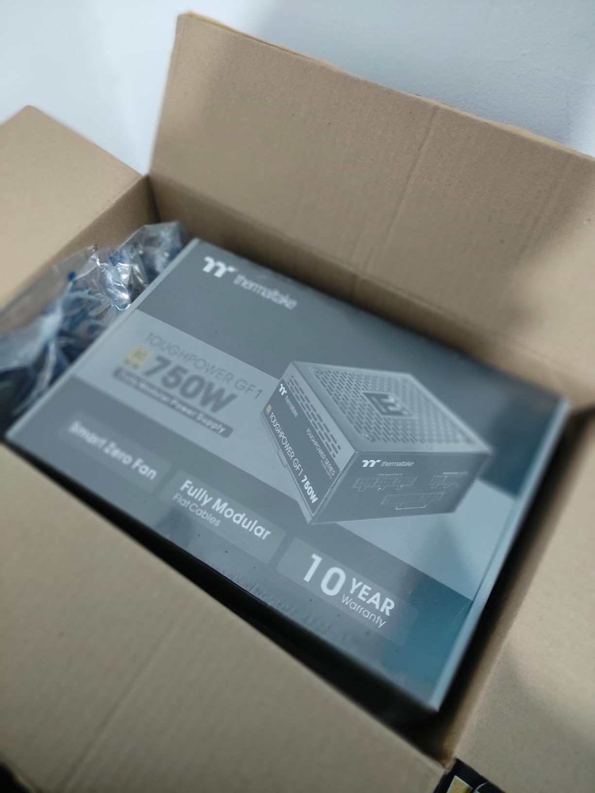Thermaltake GF1 Fully Modular ATX 750W Power Supply - 80 Plus Gold - Ultra Quiet - Zero RPM, PS-TPD-0750FNFAGU-P customer photo 1