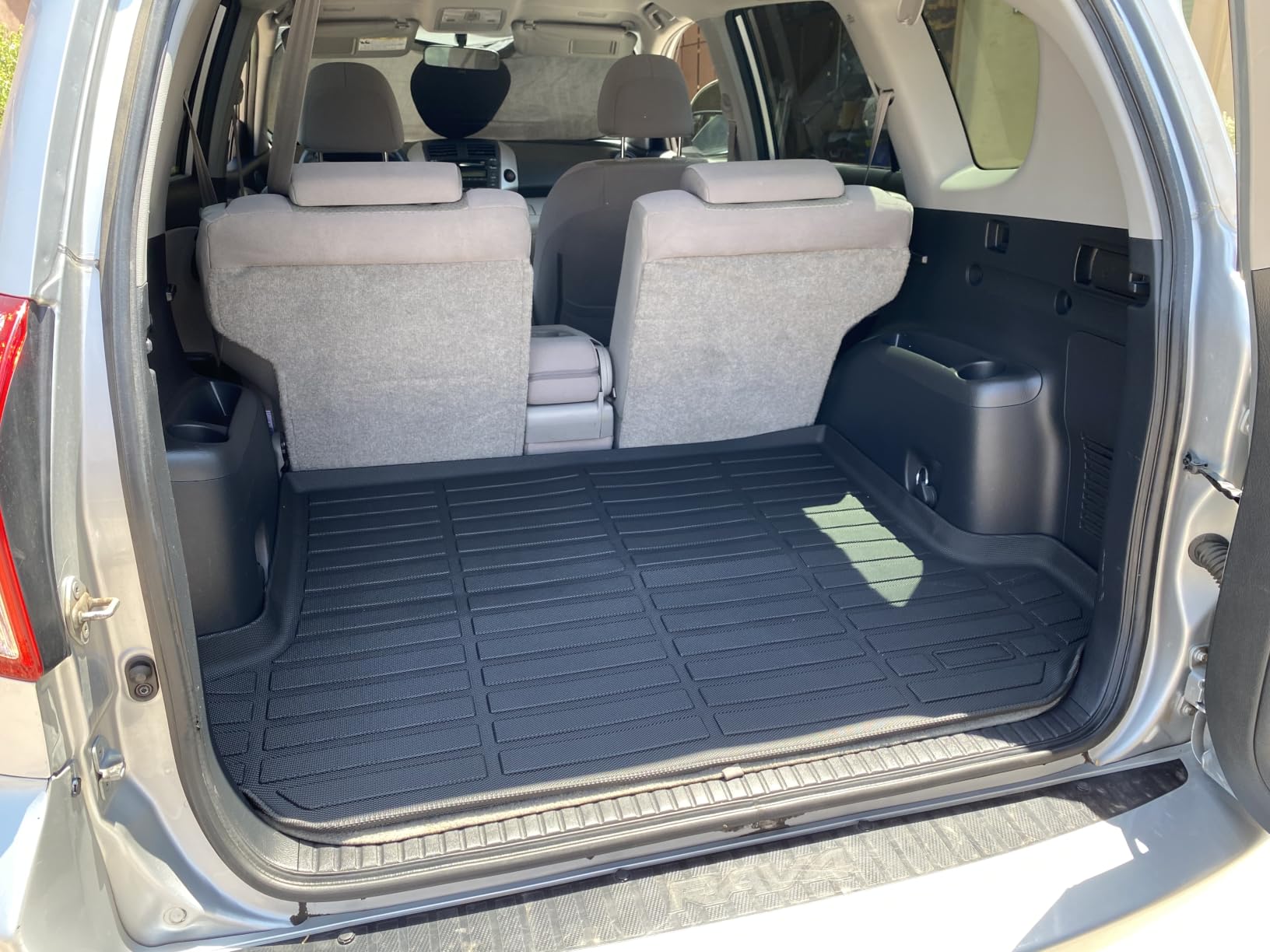 All Weather Car Floor Mats & Cargo Liner for Corolla Sedan 2020-2024 2025 2026(Include Hybrid) Custom Fit Full Set Accessories - Black customer photo 2