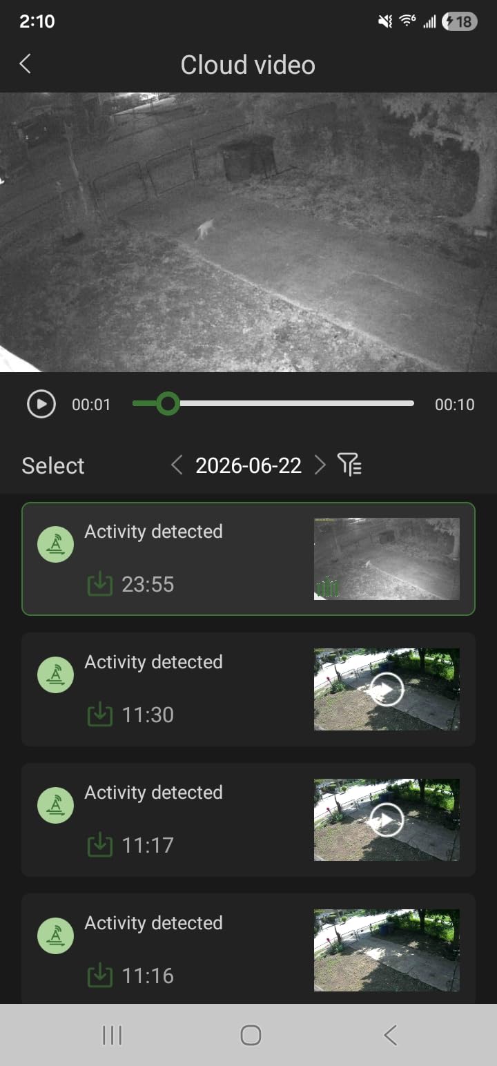 SEHMUA Trail Camera, 2K HD Live Streaming Game Camera AI Animal Detection customer photo 2