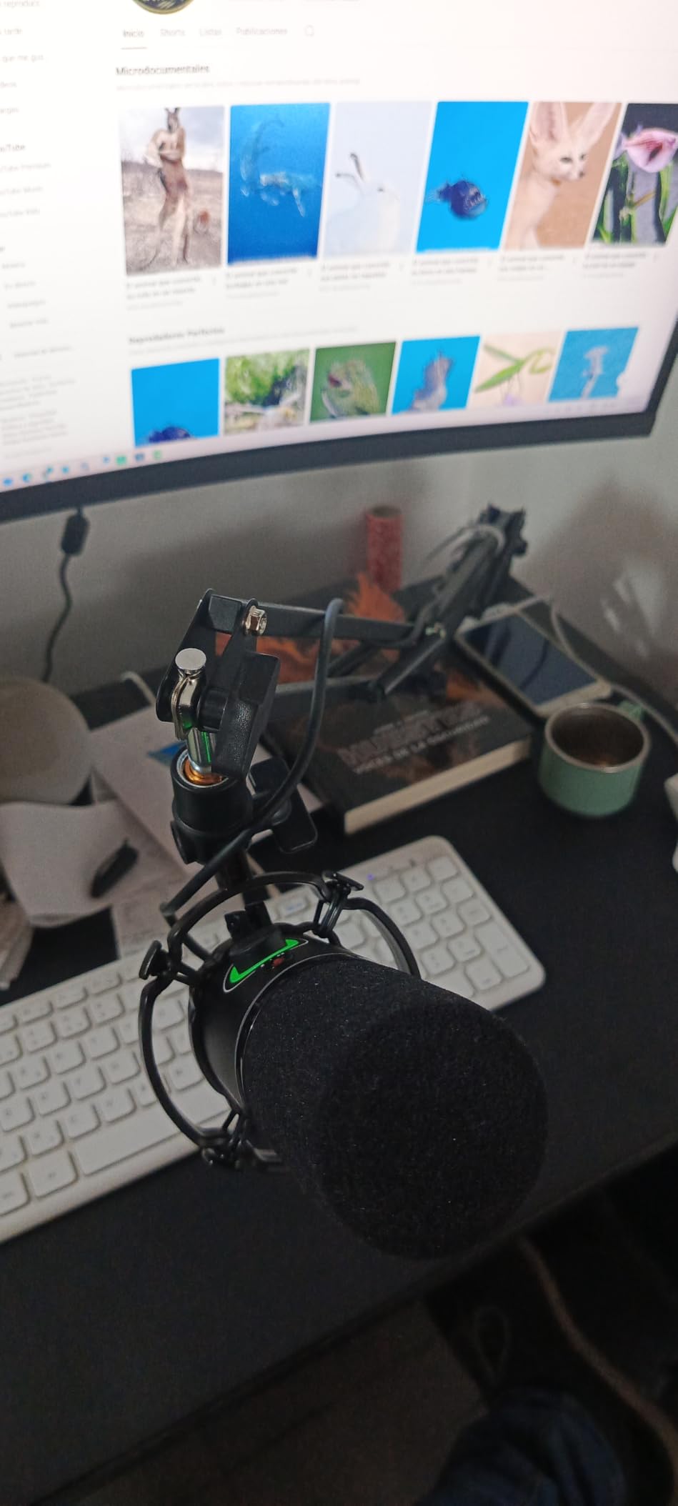 MAONO PD200XS XLR/USB Dynamic Microphone Kit, RGB Gaming Mic with Software customer photo 2