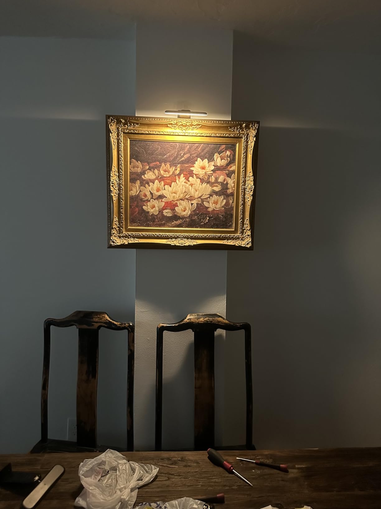 FULEN 2 Pack Picture Lights for Wall Rechargeable, Picture Frame Lights customer photo 2