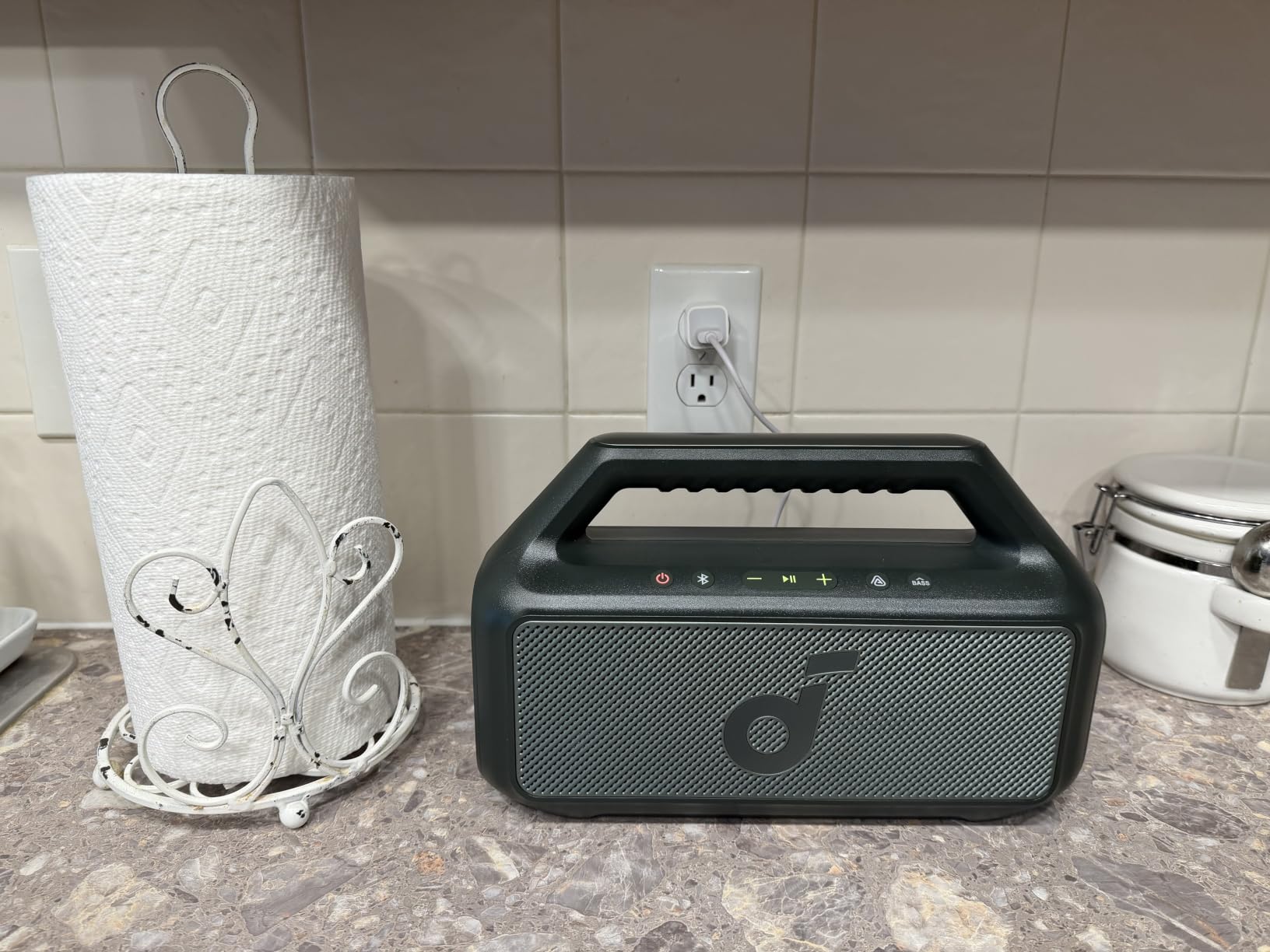 Soundcore Boom 2 by Anker, 80W Outdoor Bluetooth Speaker, 24H Playtime, IPX7 Waterproof, BassUp 2.0, RGB Lights, Power Bank customer photo 1