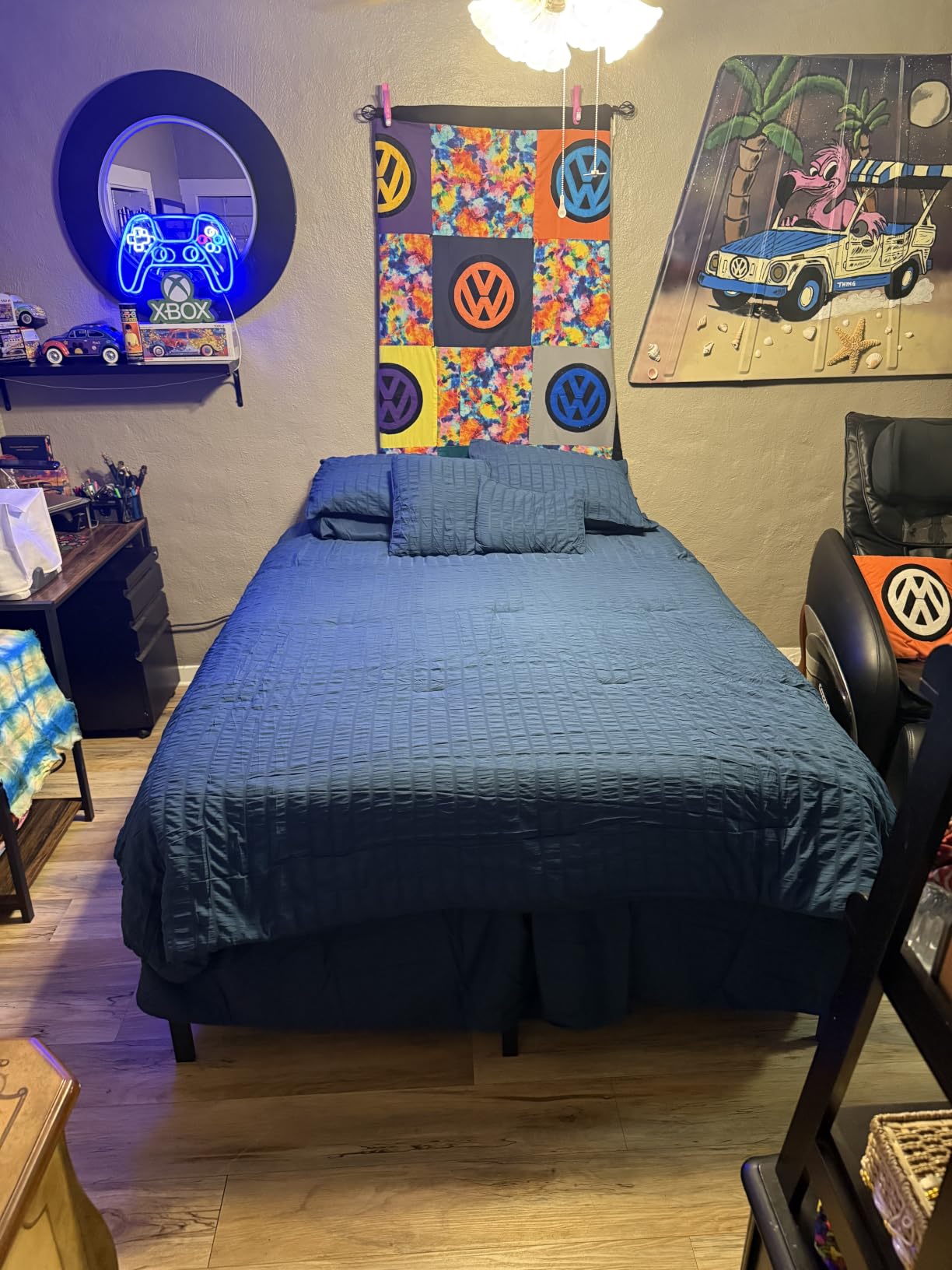 HLIPHA Metal Platform Bed Frame 14 Inch Tall,No Box Spring Needed,Full Size Bed with Heavy Duty Strong Support Slats,Easy to Assemble,Black customer photo 1