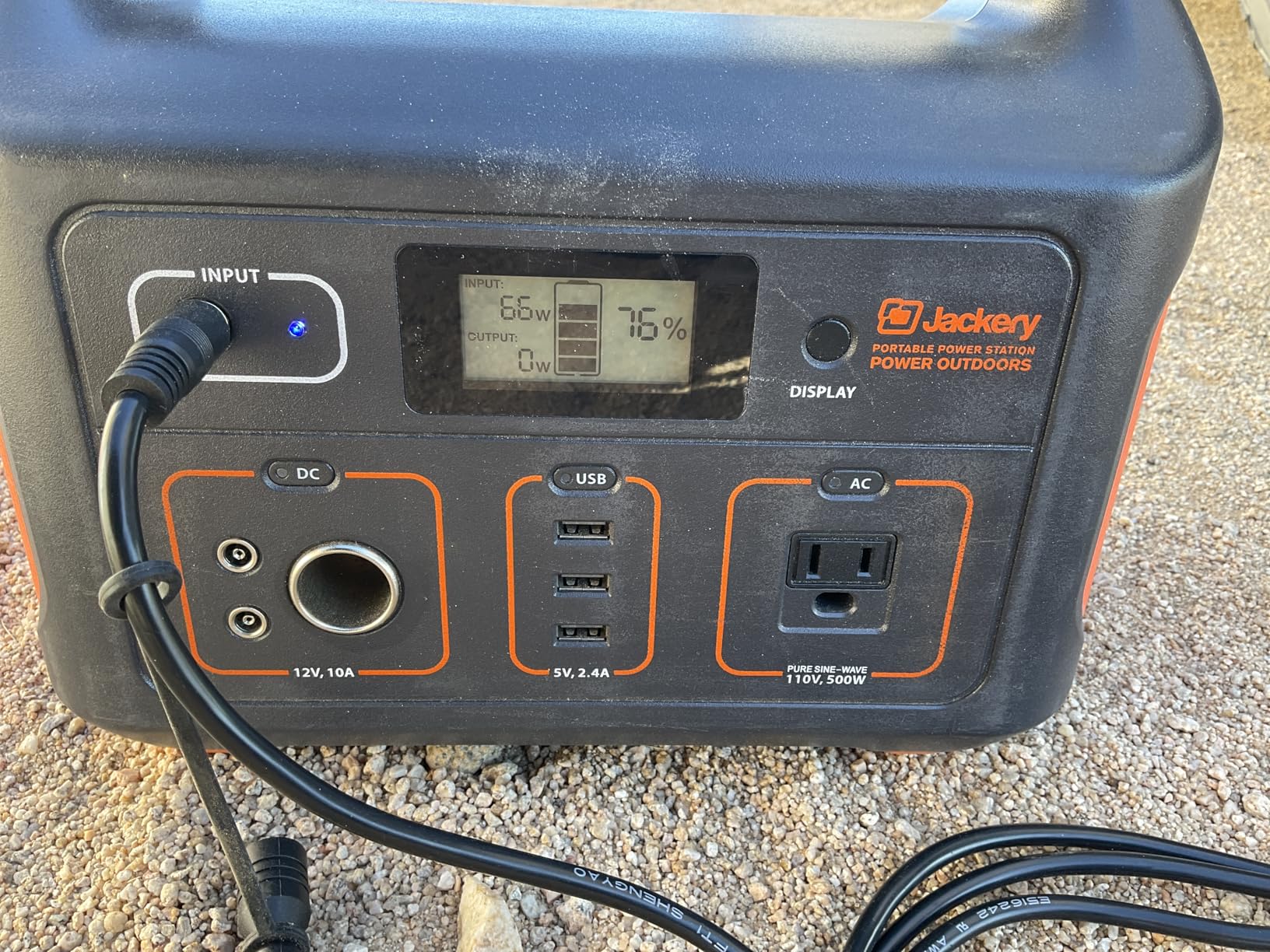 ZOUPW 100W Portable Solar Panel with 5-in-1 Cable,23.5% Efficiency Mono Foldable Solar Charger for Jackery 300/Ecoflow River/Anker/Bluetti,IP67 Waterproof for Camping RV Off-Grid Emergency Power customer photo 1