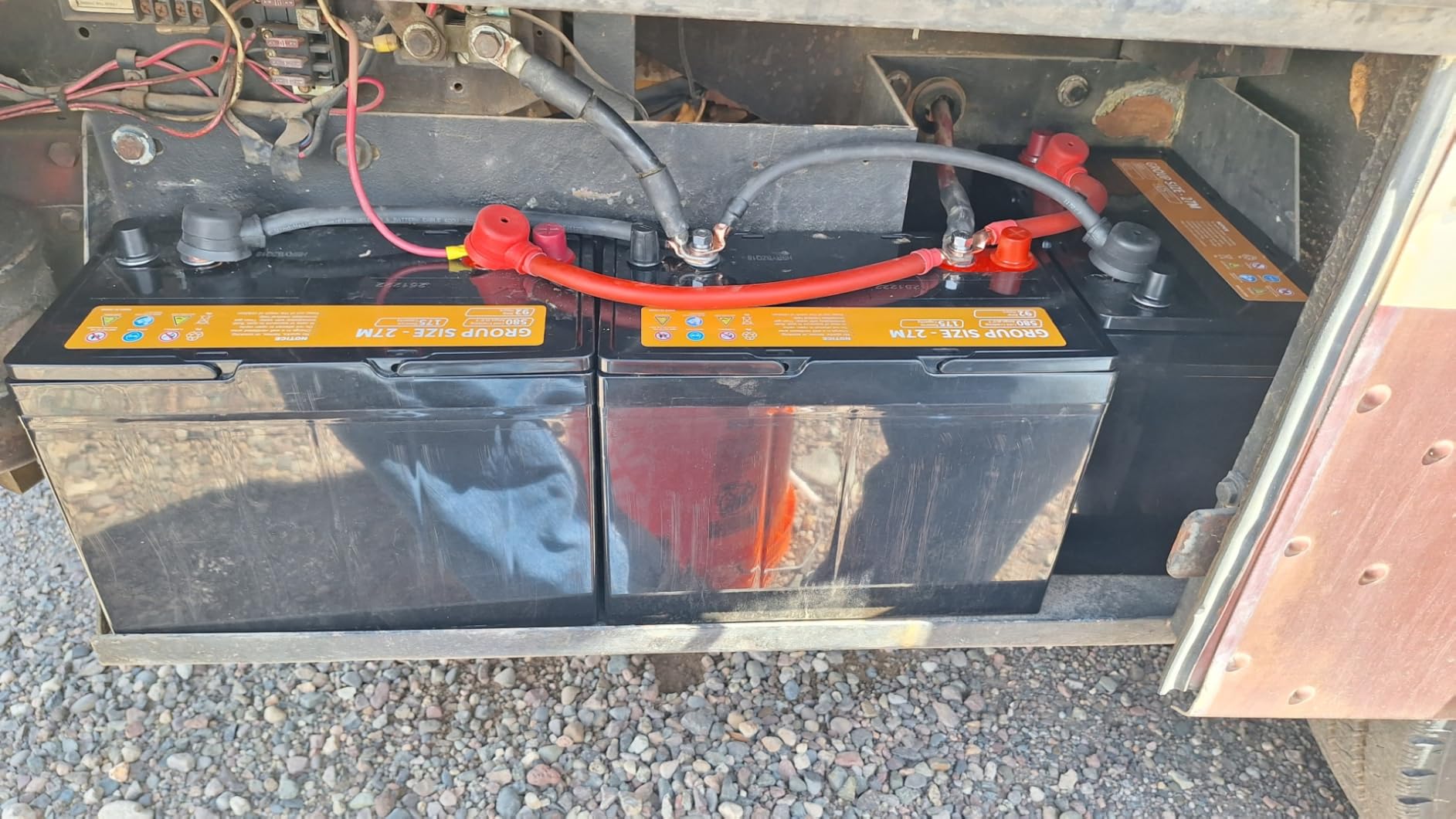 Weize Dual Purpose AGM Battery BCI Group 24M, Starter & Deep Cycle 150RC 550CCA 12V 90AH Sealed Marine & RV Battery customer photo 1