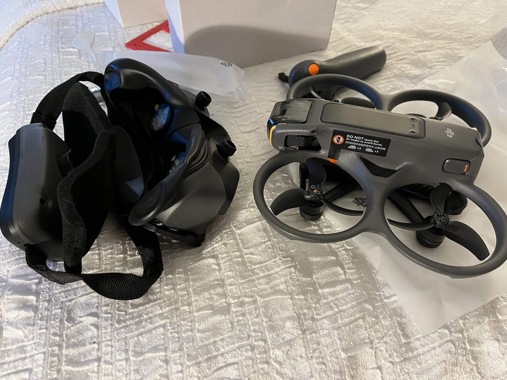 DJI Avata 2 Fly More Combo (1 Battery), FPV Drone With Camera 4K | Includes Goggles 3 & RC Motion 3, Immersive Flight Experience, Built-in Propeller Guard, Easy Flip/Roll customer photo 2