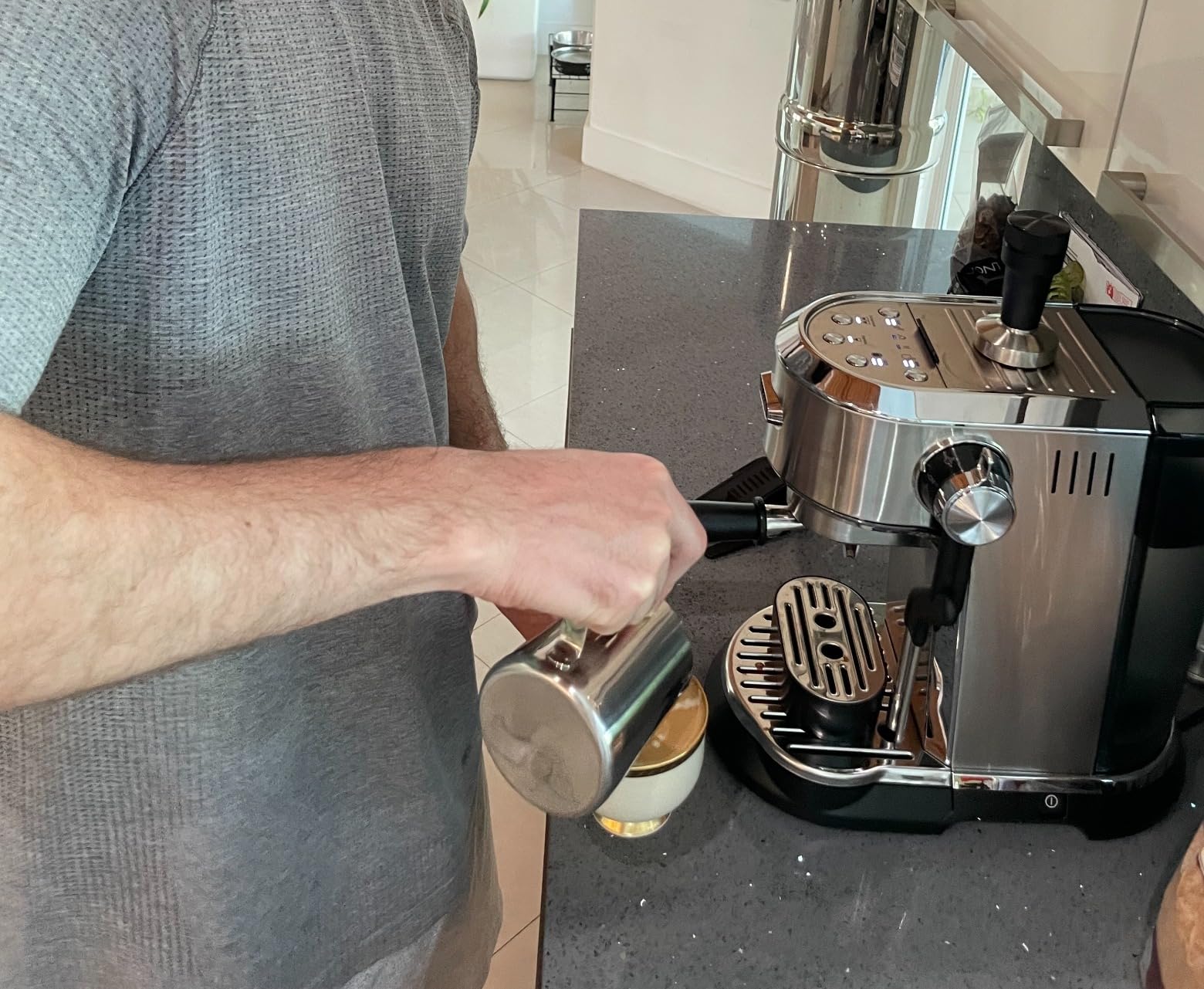 De'Longhi Dedica Maestro Plus Espresso Machine, Automatic Steam Wand customer photo 1