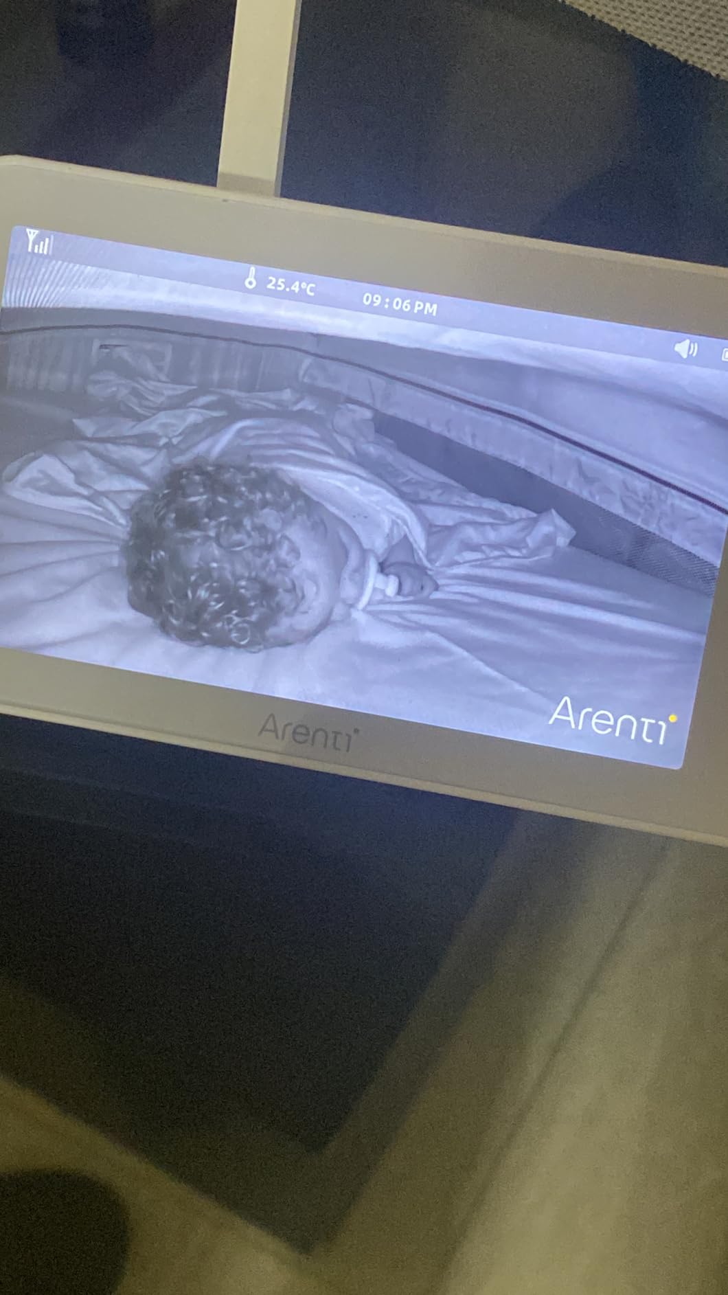 ARENTI WiFi Baby Camera Monitor, 5-inch Screen, Smartphone App, Motion Tracking, Timed Detection, Encrypted Connection, Super Night Vision, 2-Way Talk, Temp Sensor, Lullaby, Support Local Storage customer photo 1