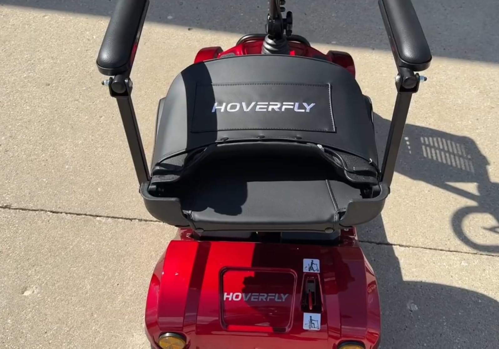 Hoverfly T4 4-Wheel Mobility Scooter for Seniors/Adults, Max 12.4 Miles | Max 3.7mph, 9