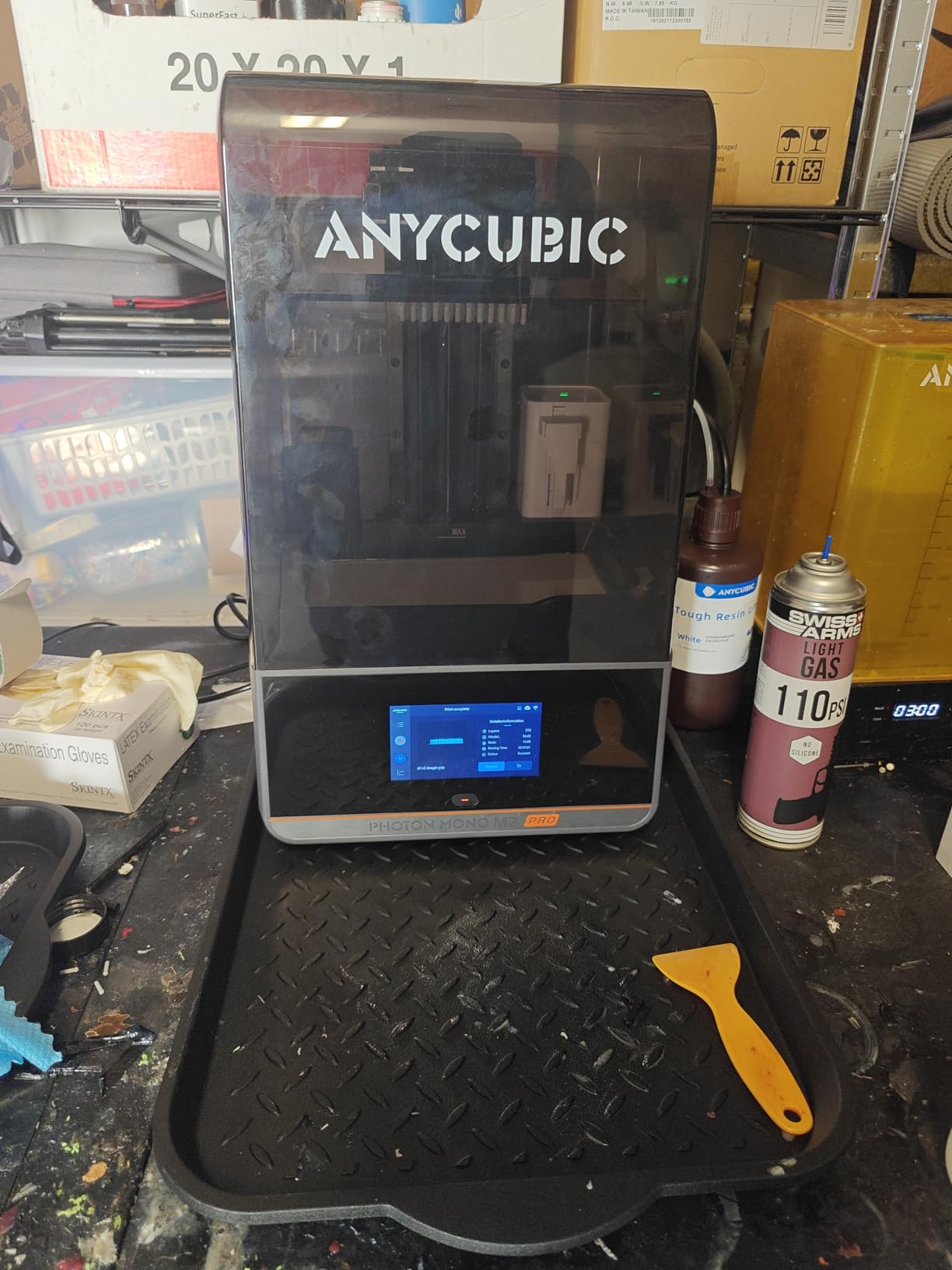 ANYCUBIC Photon Mono M7 PRO 14K Resin 3D Printer, 170mm/h Fast Printing | 10.1'' Mono LCD with COB LighTurbo 3.0 Source, Dynamic Heating Function, Build Volume 8.77''x4.96''x9.05'' customer photo 2