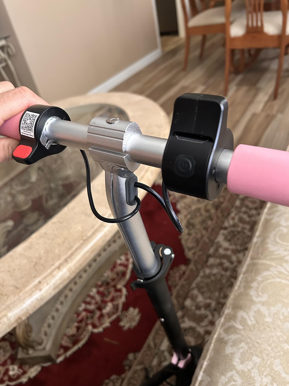 Gyroor H30 Max Electric Scooter for Kids Ages 6-12, 150W Powerful Motor, Bluetooth Music, Dual Brake System, Adjustable Height and Speed, Best Gifts for Kids customer photo 1