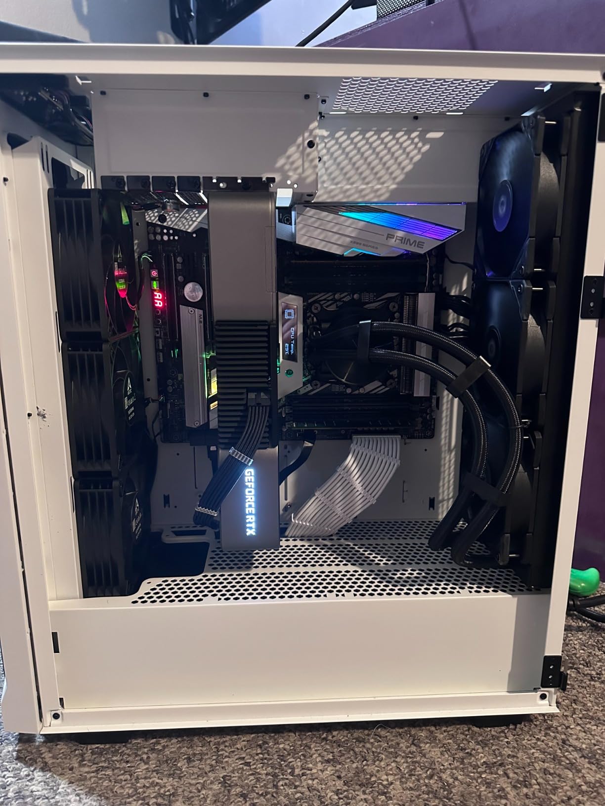 ID-COOLING FX360 PRO 360mm AIO CPU Cooler, High-Efficiency Fans | CD-pattern pump cover, triple 120mm high-efficiency fans, supports Intel LGA1851/1700 and AMD AM5/AM4. customer photo 1
