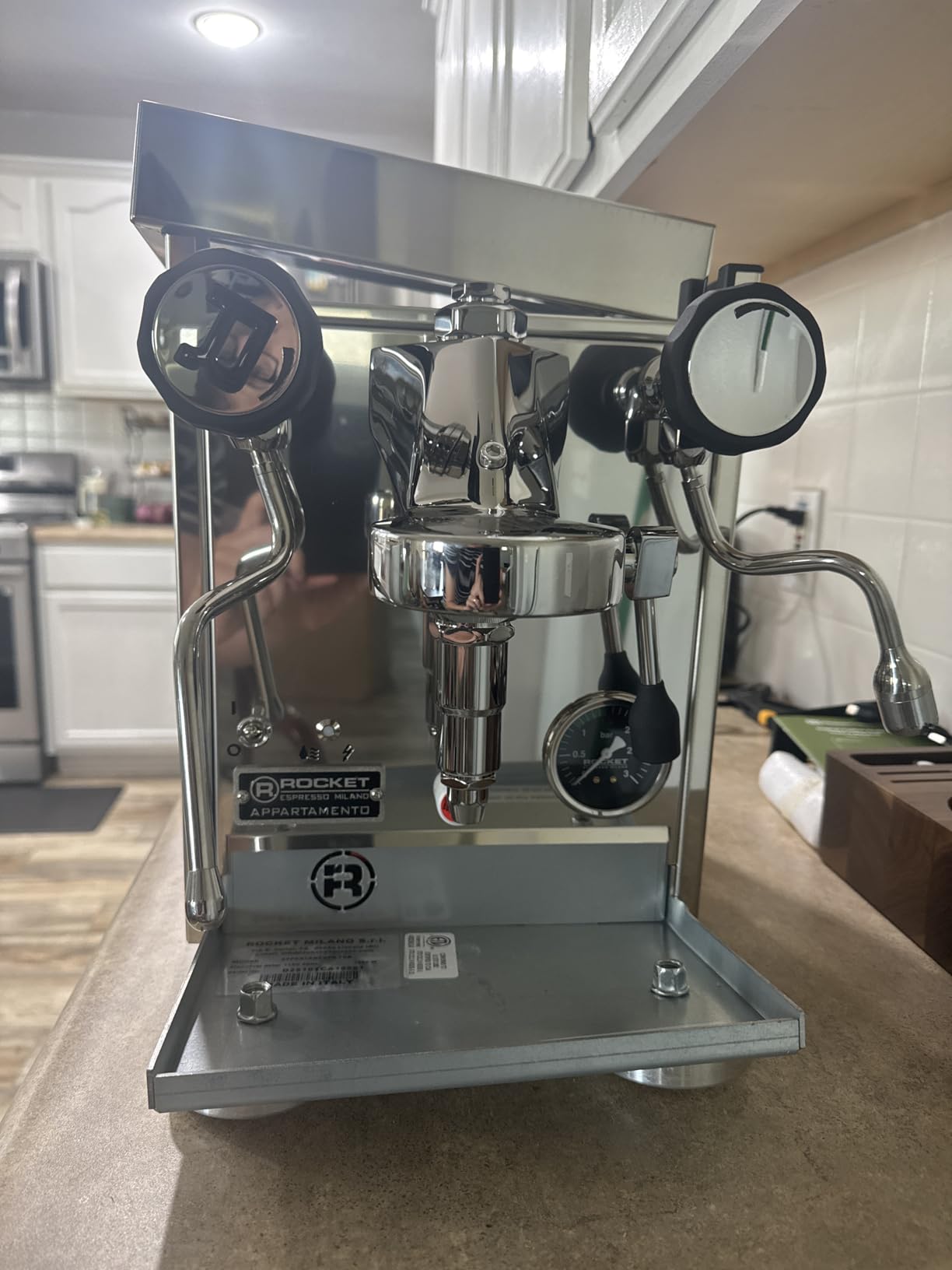 Rocket Espresso Appartamento TCA Espresso Machine (Black/Copper) customer photo 1