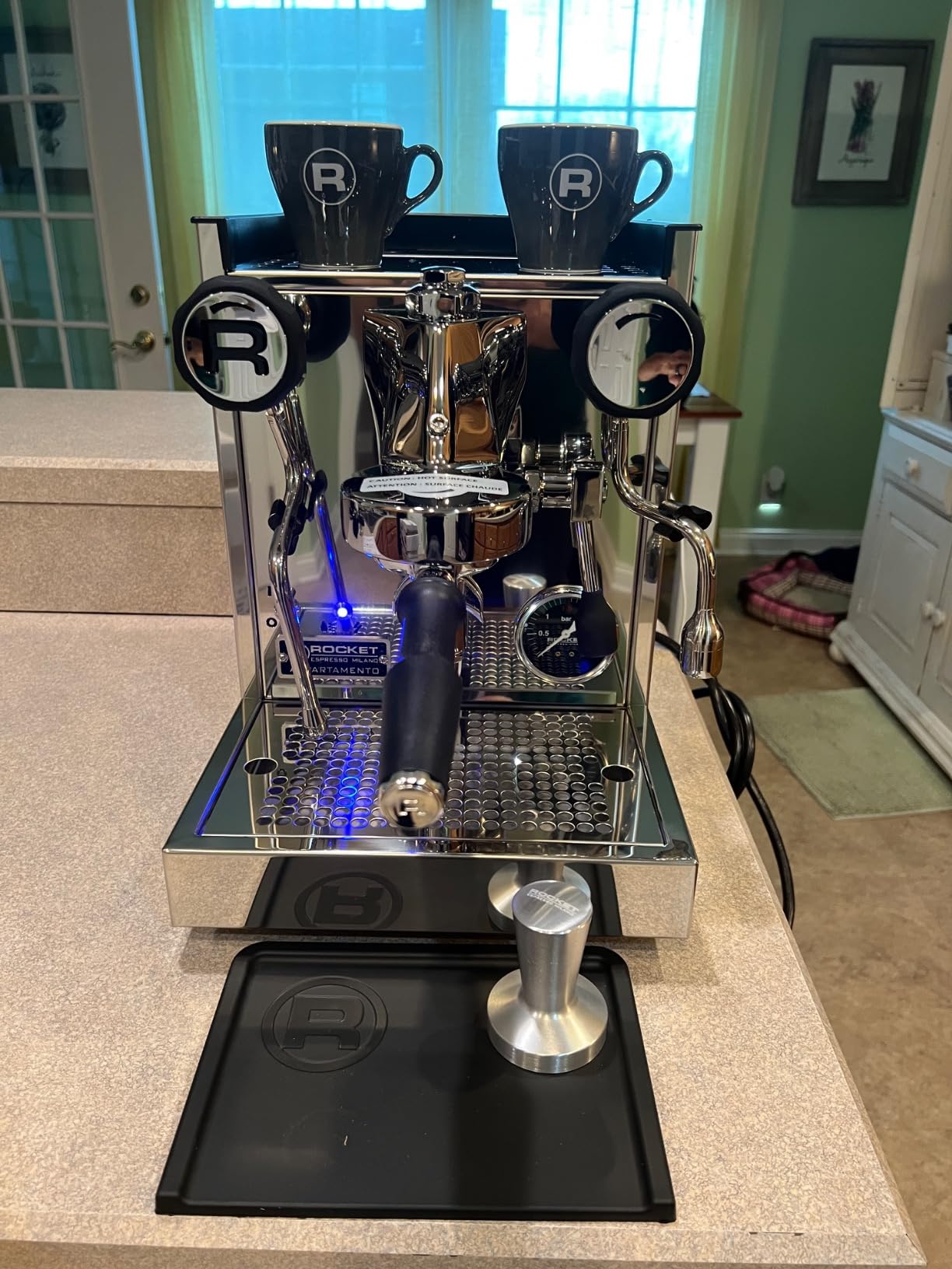 Rocket Espresso Appartamento TCA Espresso Machine (Black/Copper) customer photo 2