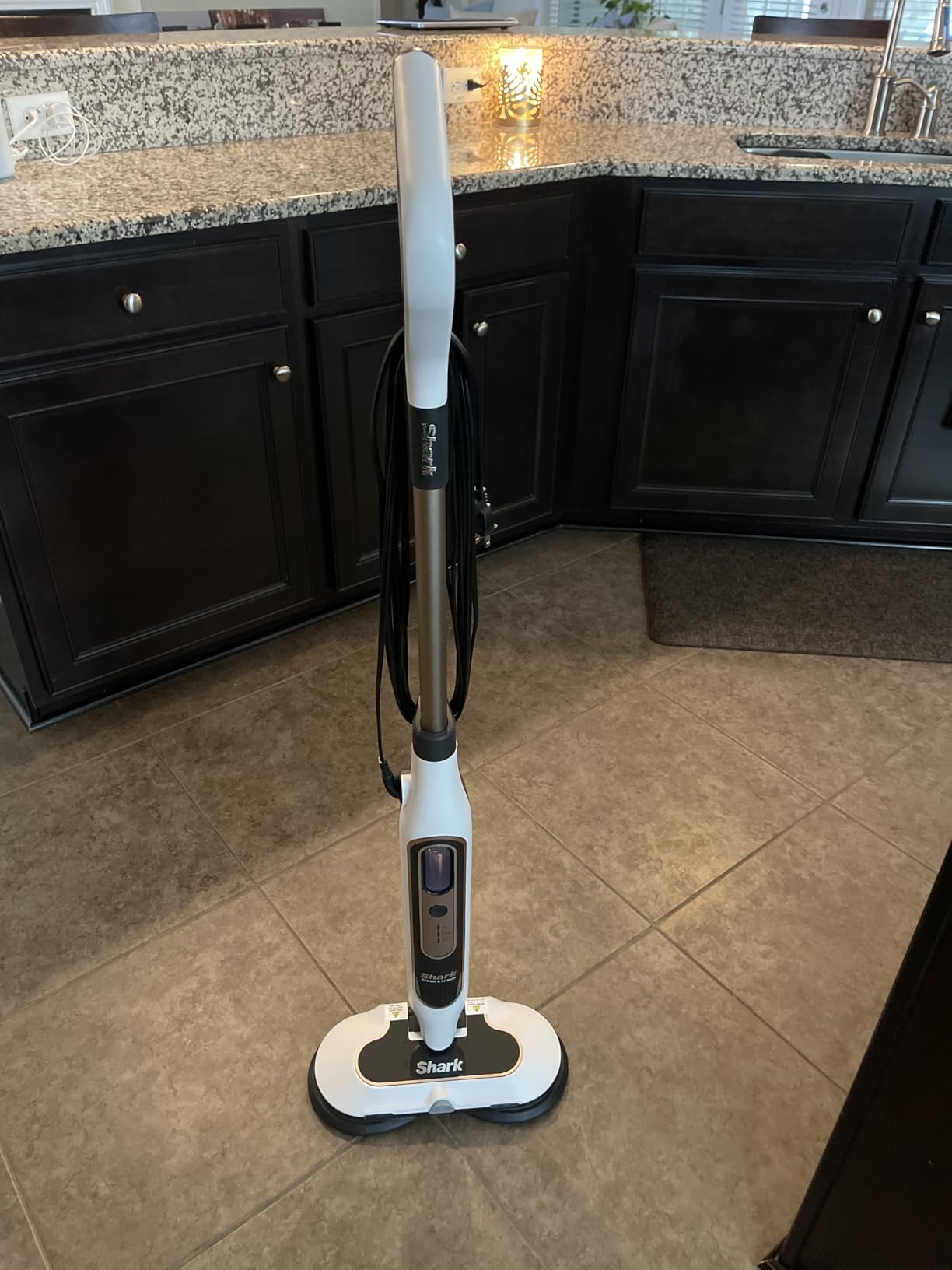 Shark Steam & Scrub with Steam Blaster Technology, White, S8201 | All-in-One Hard Floor Steam Mop with 3 Steam Modes & LED Headlights customer photo 2
