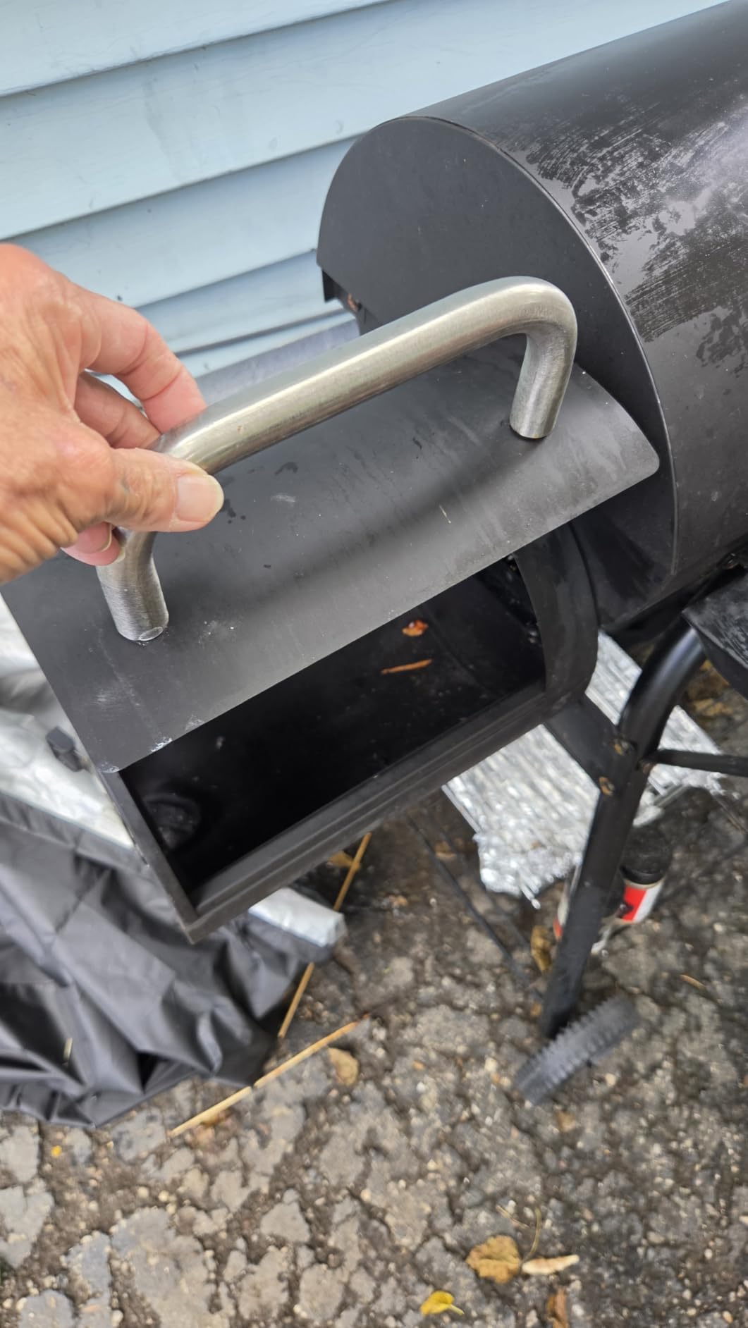 Charcoal Grill Offset Smoker: Charcoal Barbecue Grills with Spacious Cooking Area customer photo 2