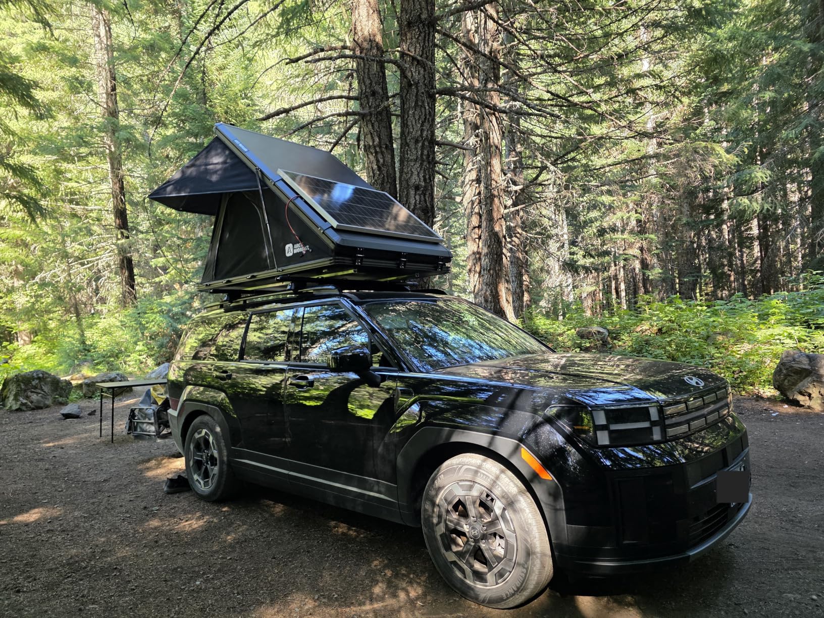 Solar Panel Rooftop Tent Hard Shell,Pop Up Car Roof Top Tent Hardshell customer photo 2