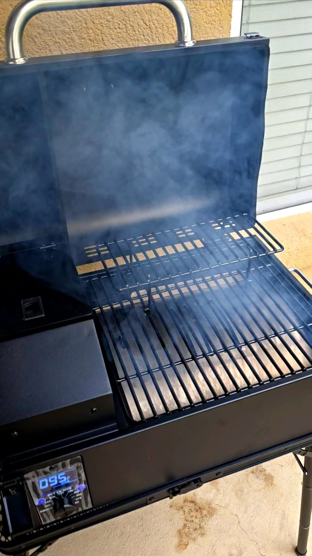 Camp Chef 150 Wood Pellet Grill & Smoker with Flame Broiler, 256-Sq. In. Cooking Space, 7 lb. Pellet Hopper customer photo 2