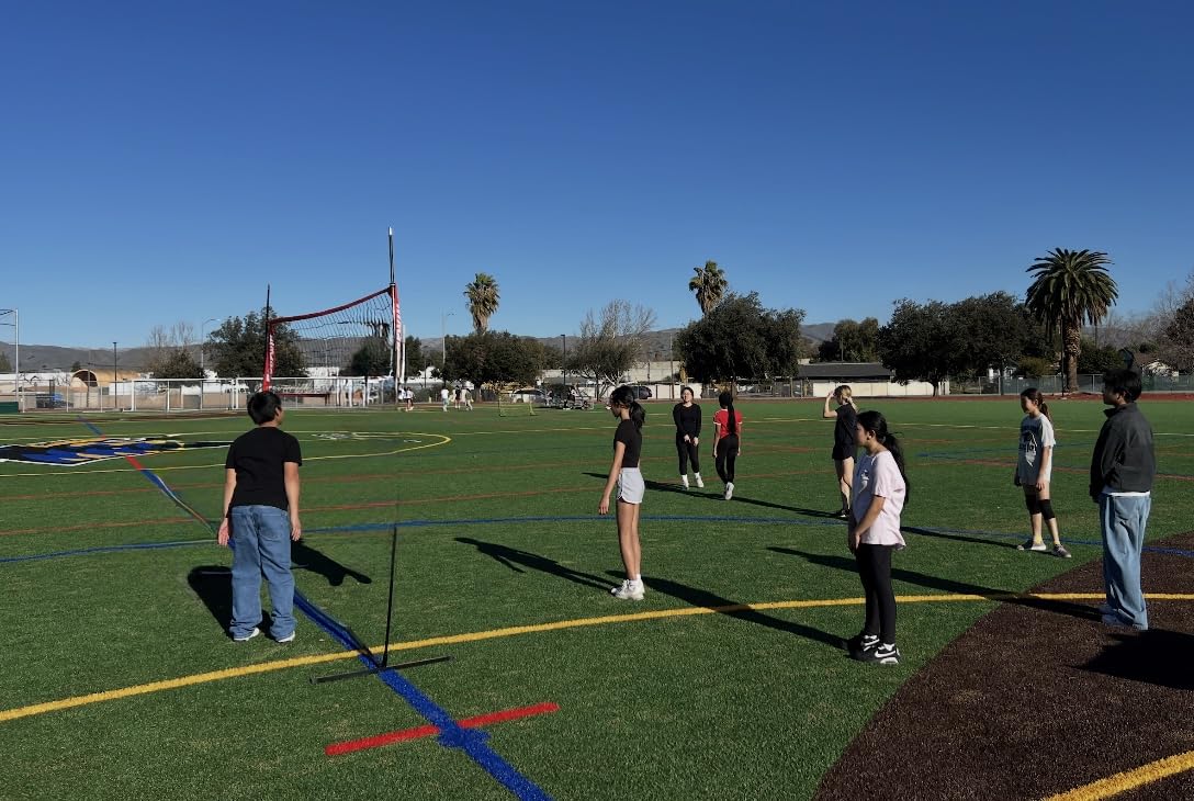 Bearwill Volleyball Net, 12FT/20FT Portable Volleyball Net for Backyard | Freestanding Volley Ball Set, Height Adjustable with Carry Bag, Training Equipment for Indoor Outdoor Hitting Serving Drill customer photo 2