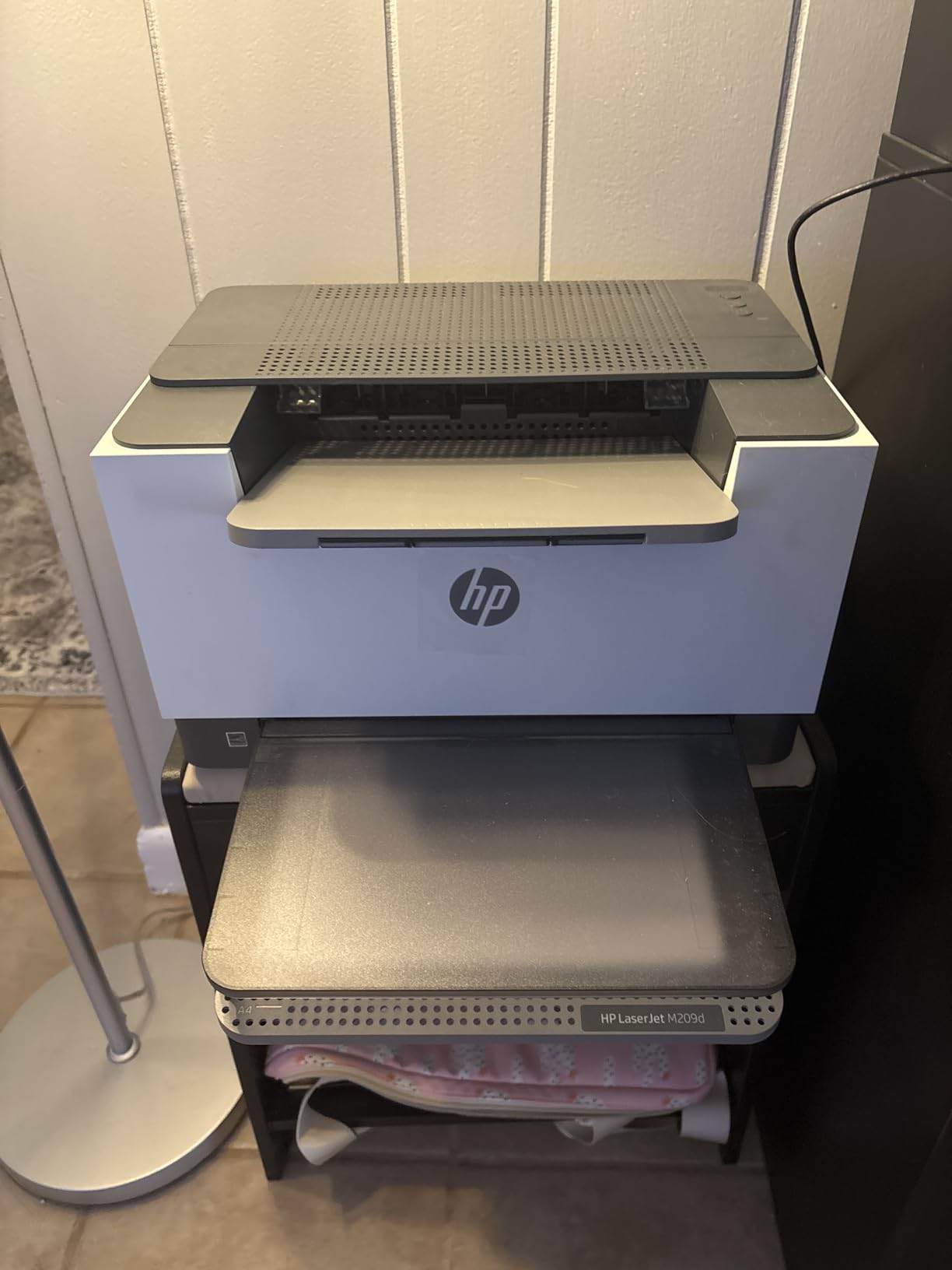 HP LaserJet M209d Laser Printer, Black and White, Automatic Duplex, Wired Connection Only (USB Cable Included), Best-for-Home Office (8J9L0F) customer photo 2