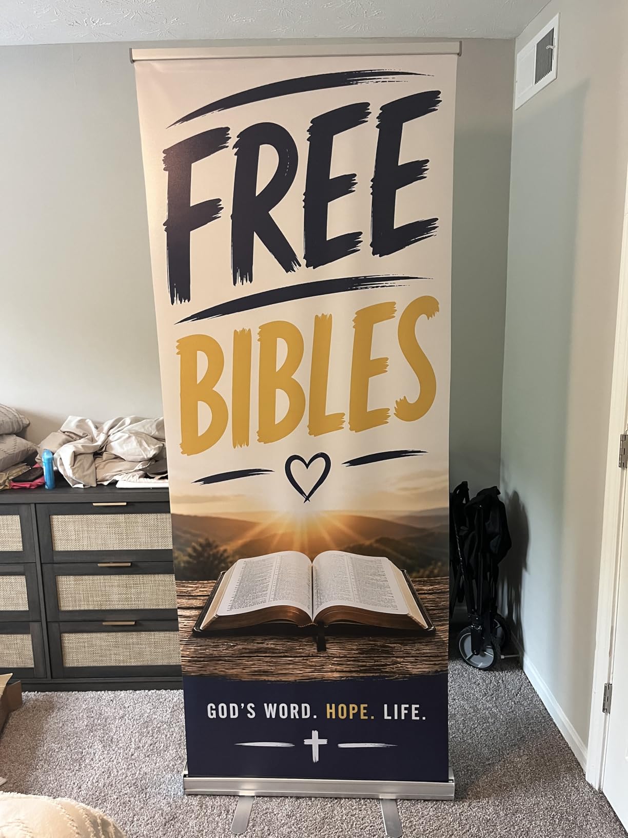 Custom Retractable Banner with Aluminum Stand, Personalized Pop up Banners and Full Color Design with Portable Travel Case for Events, Trade Shows, Advertising, Business, Photo (33
