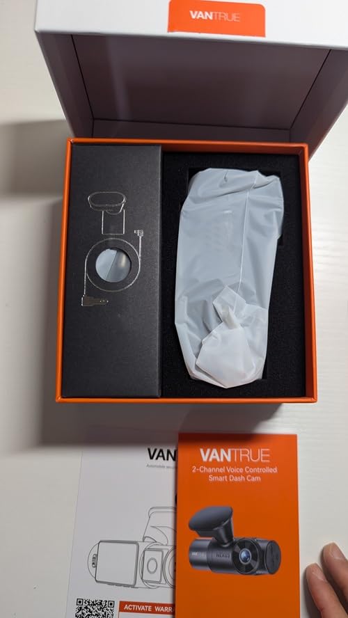 Vantrue N2X 2.7K Dash Cam Front and Inside, STARVIS 2 PlatePix Car Camera | IMX675 Sensor, HDR+IR Night Vision, F/1.8 Aperture, 5G WiFi & GPS, 60fps, App/Voice Control, G-Sensor, 24/7 Parking Mode customer photo 1