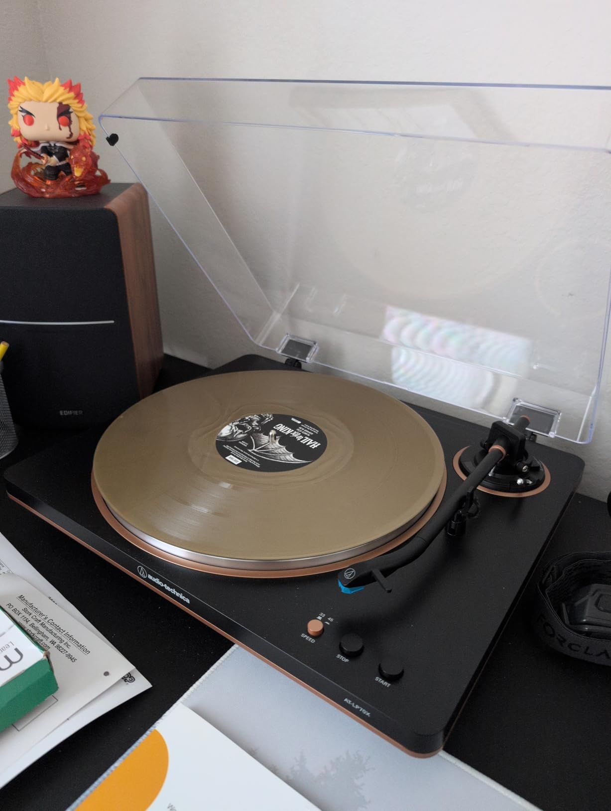 Audio-Technica AT-LP70X Automatic Turntable (Black/Bronze) customer photo 2