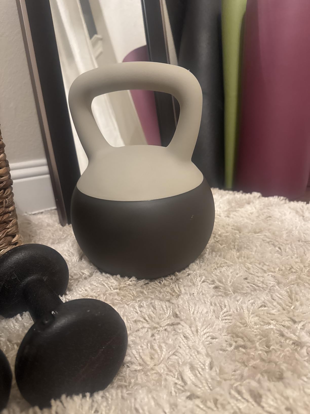 YOTTOY Soft Kettlebell, Set for Strength Training Kettlebells & Home Workouts, Soft-Sided Cushioned Base, Wide-Handle - Ideal for Men, Women, & Beginners customer photo 1