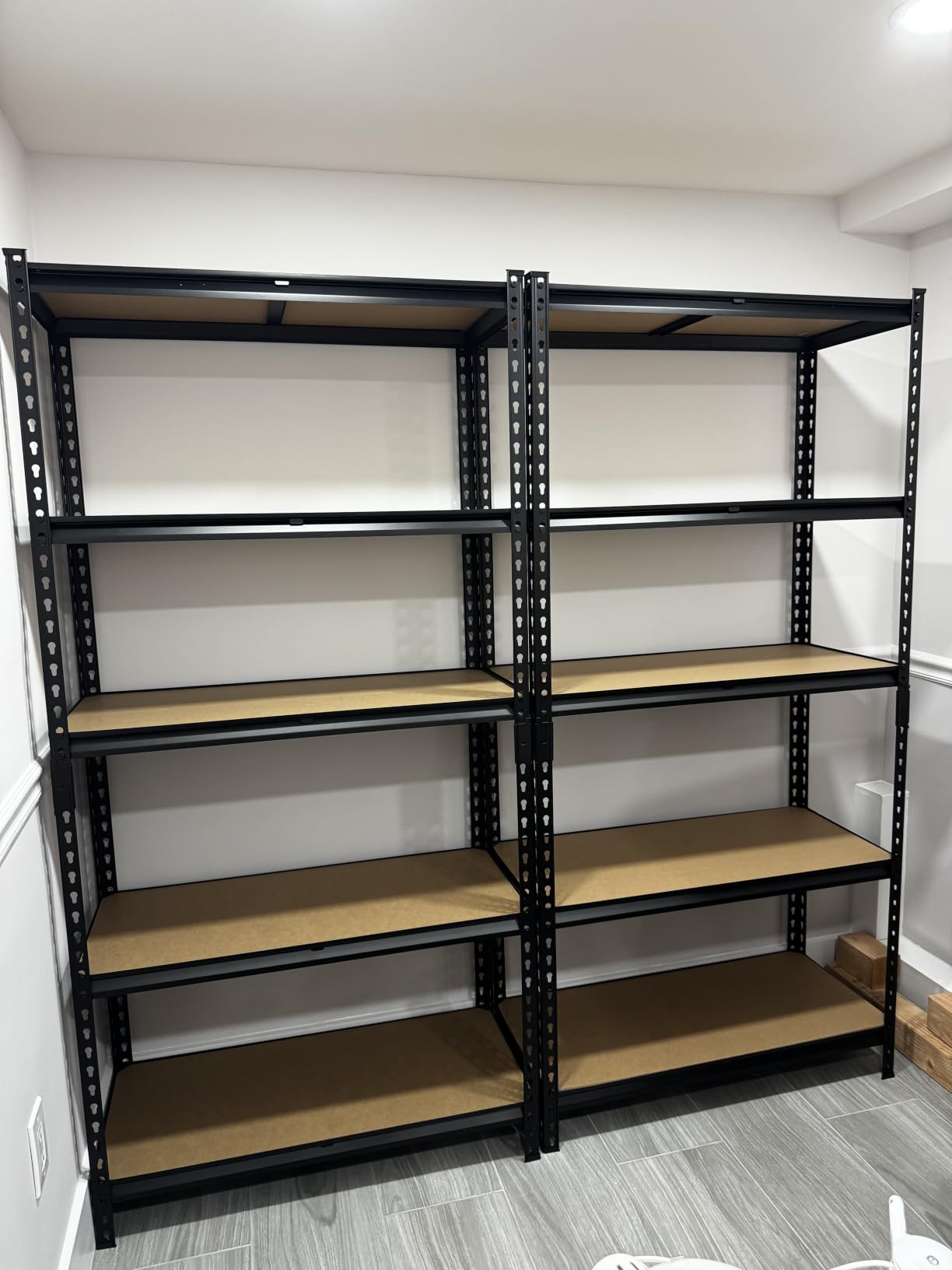 REIBII 2 Pack Garage Shelving, 2400LBS Each,Heavy Duty Storage Shelves customer photo 1