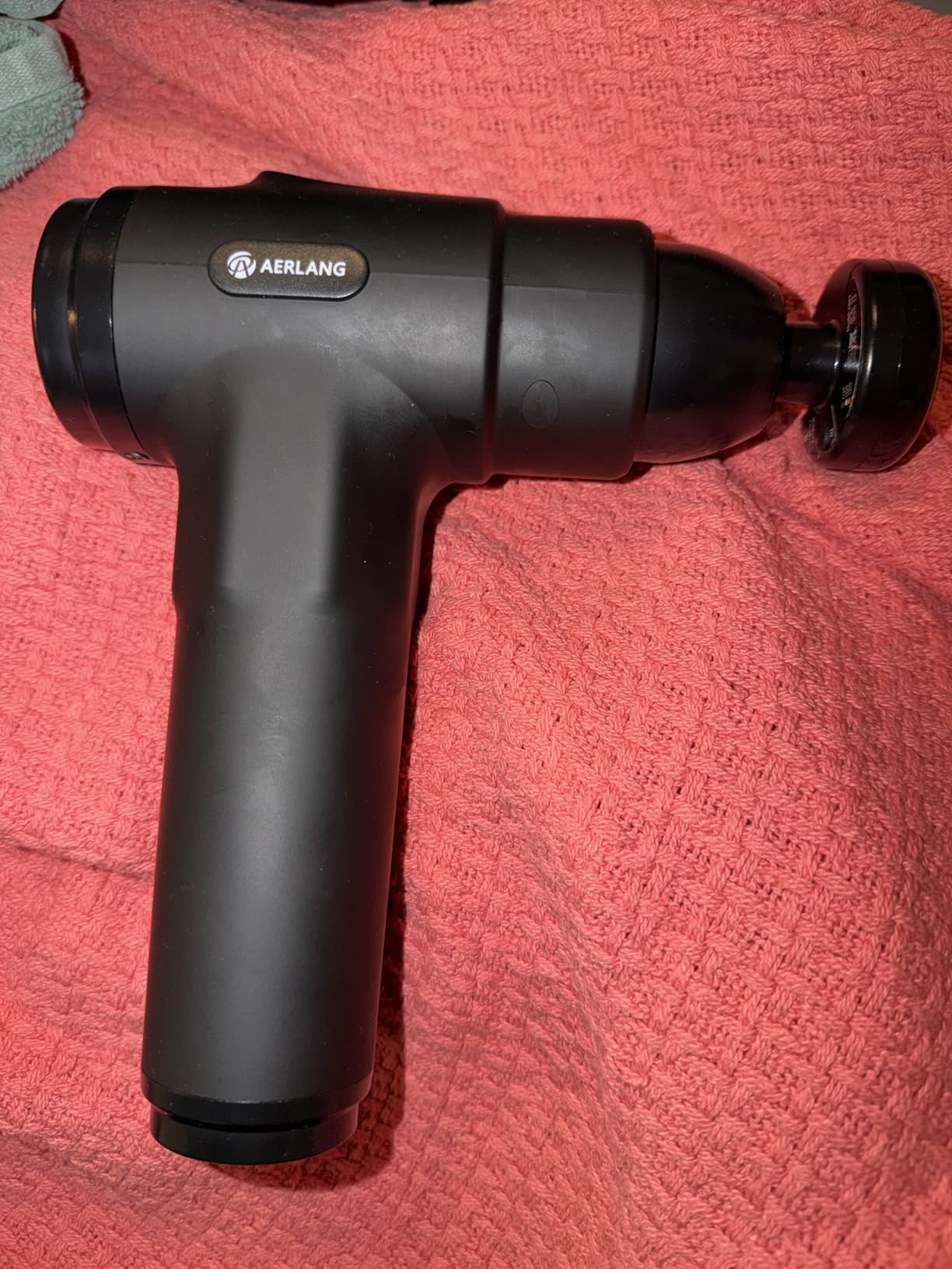 Massage Gun with Heat Massager Deep Tissue Muscle Massager Gifts for Men | Back Massager for Athletes for Pain Relief Percussion Handheld Massage Gun Birthday Gifts for Him 7Heads&Silent Carrying case customer photo 1