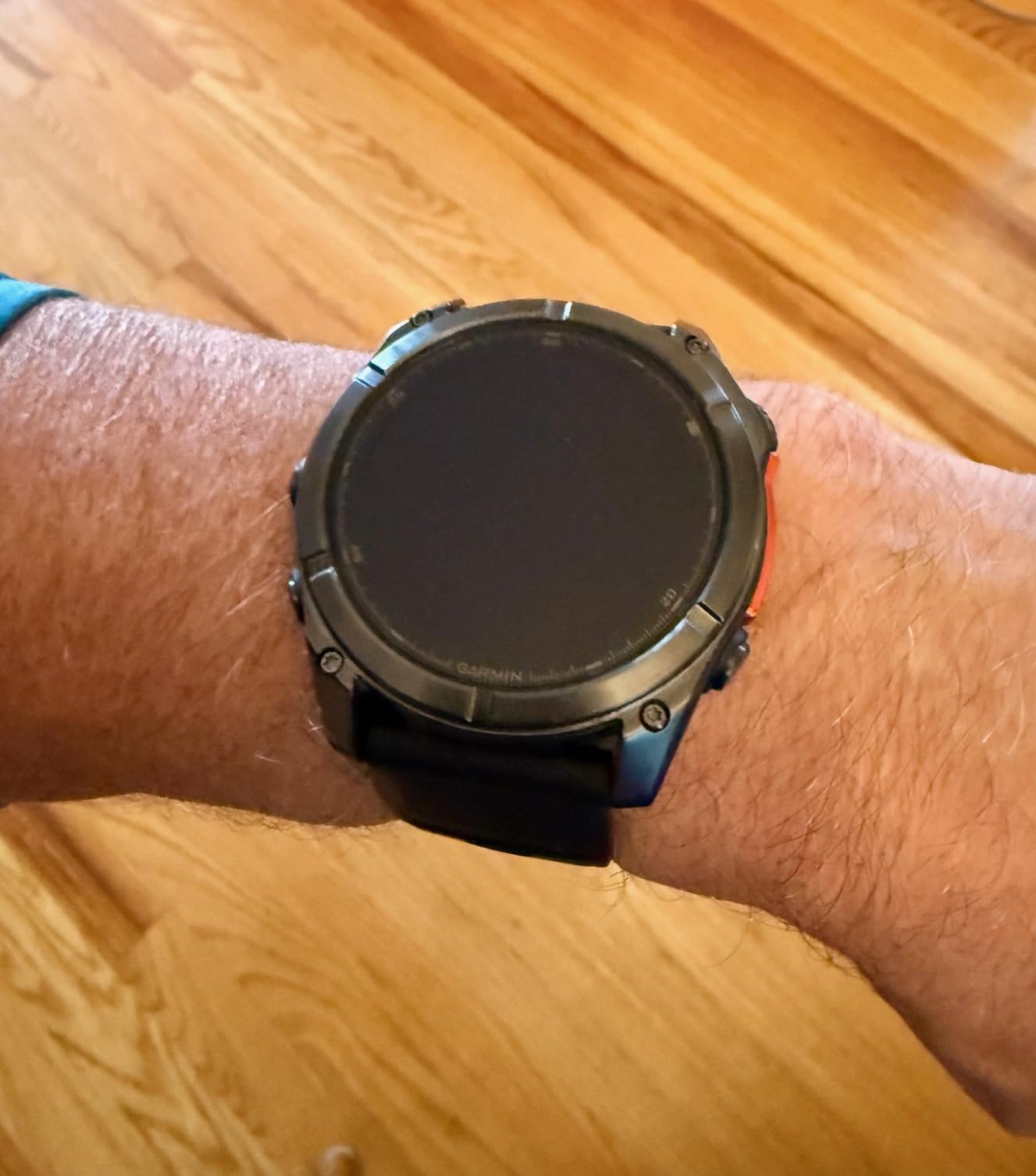 Garmin fēnix® 8 - 47mm, AMOLED, Premium Multisport GPS Smartwatch, Long-Lasting Battery Life, Dive-Rated, Built-in LED Flashlight, Slate Gray with Black Band customer photo 1