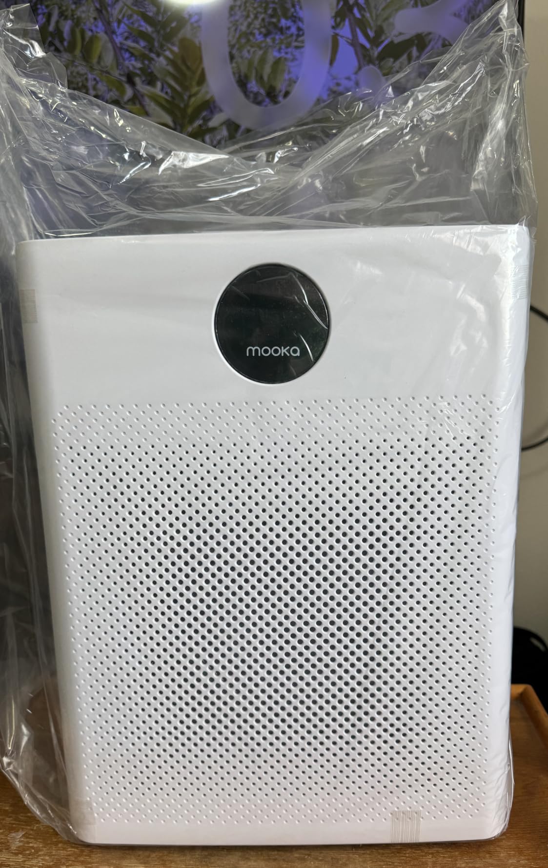 MOOKA Air Purifier for Home Large Room up to 2200 sq.ft, with Washable Filter, PM 2.5 Display, Air Quality Sensor, Air Cleaner for Bedroom, Pets, Office, PR1 (White) customer photo 1