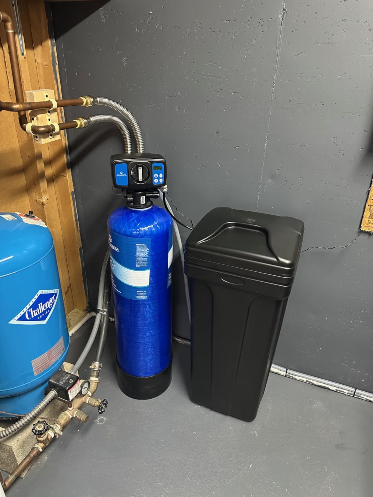 Aquasana SimplySoft Whole House Water Softener | 40K Grain | WH-SF40-BASE | Hard Water Reduction | 15.5 GPM | Metered Regeneration customer photo 1