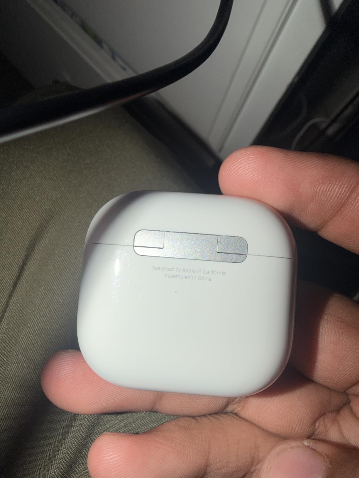 Apple AirPods 4 Wireless Earbuds, Bluetooth Headphones, with Active Noise Cancellation, Adaptive Transparency Mode, Personalized Spatial Audio, USB-C Charging Case, Wireless Charging, H2 Chip customer photo 1