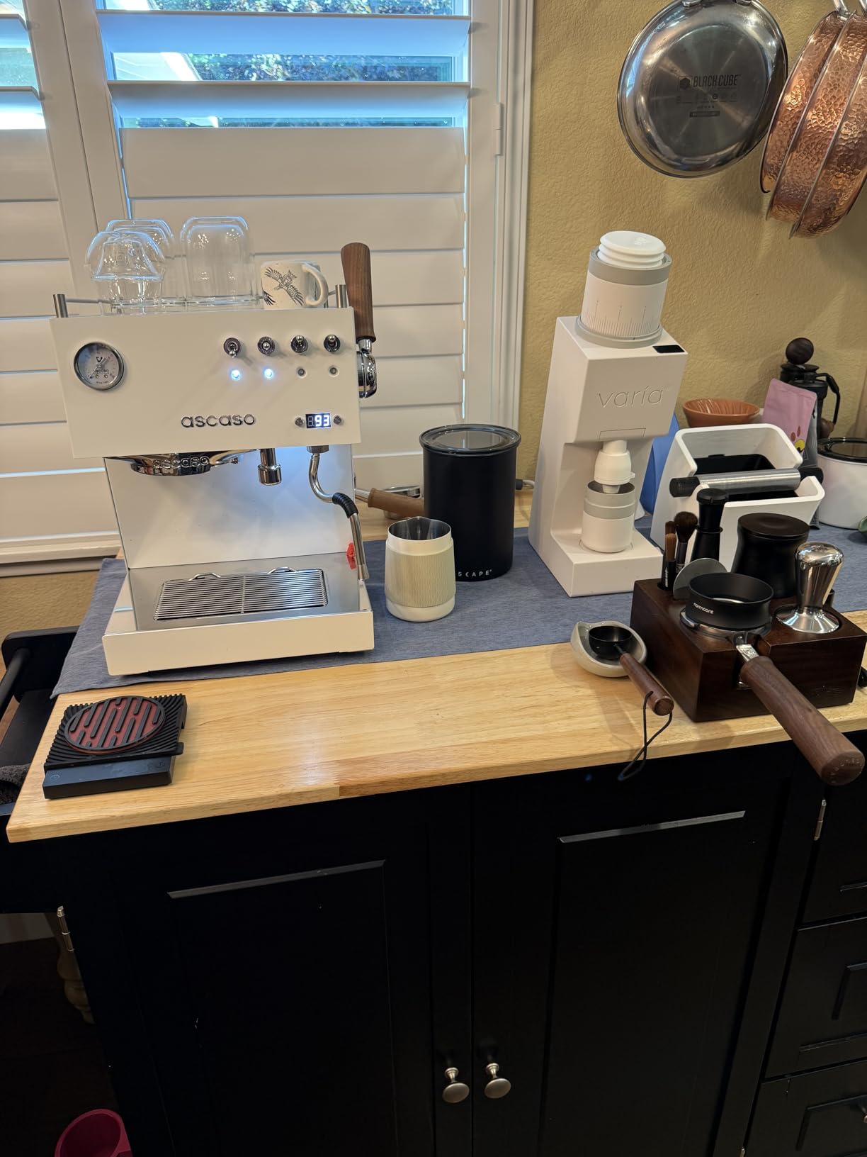 Ascaso Steel DUO PLUS Espresso Machine | PID | Programmable | Volumetric Controller | Dual Thermoblock | 120V | (Stainless Steel) customer photo 1